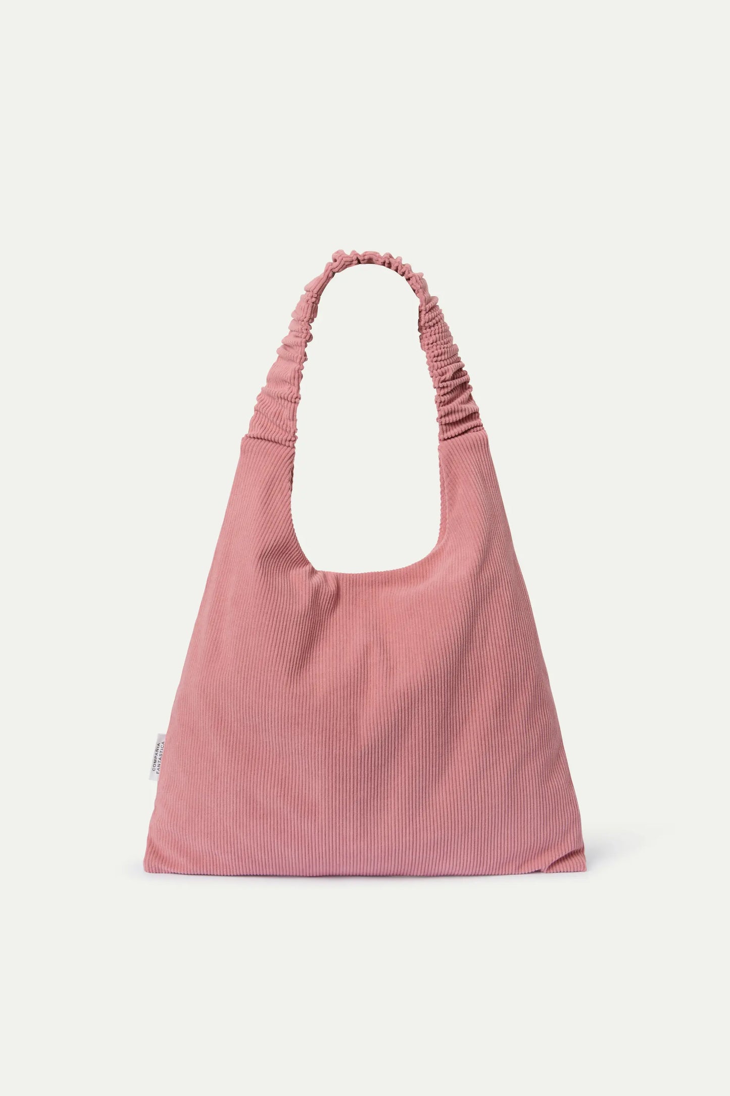 Pink corduroy bag