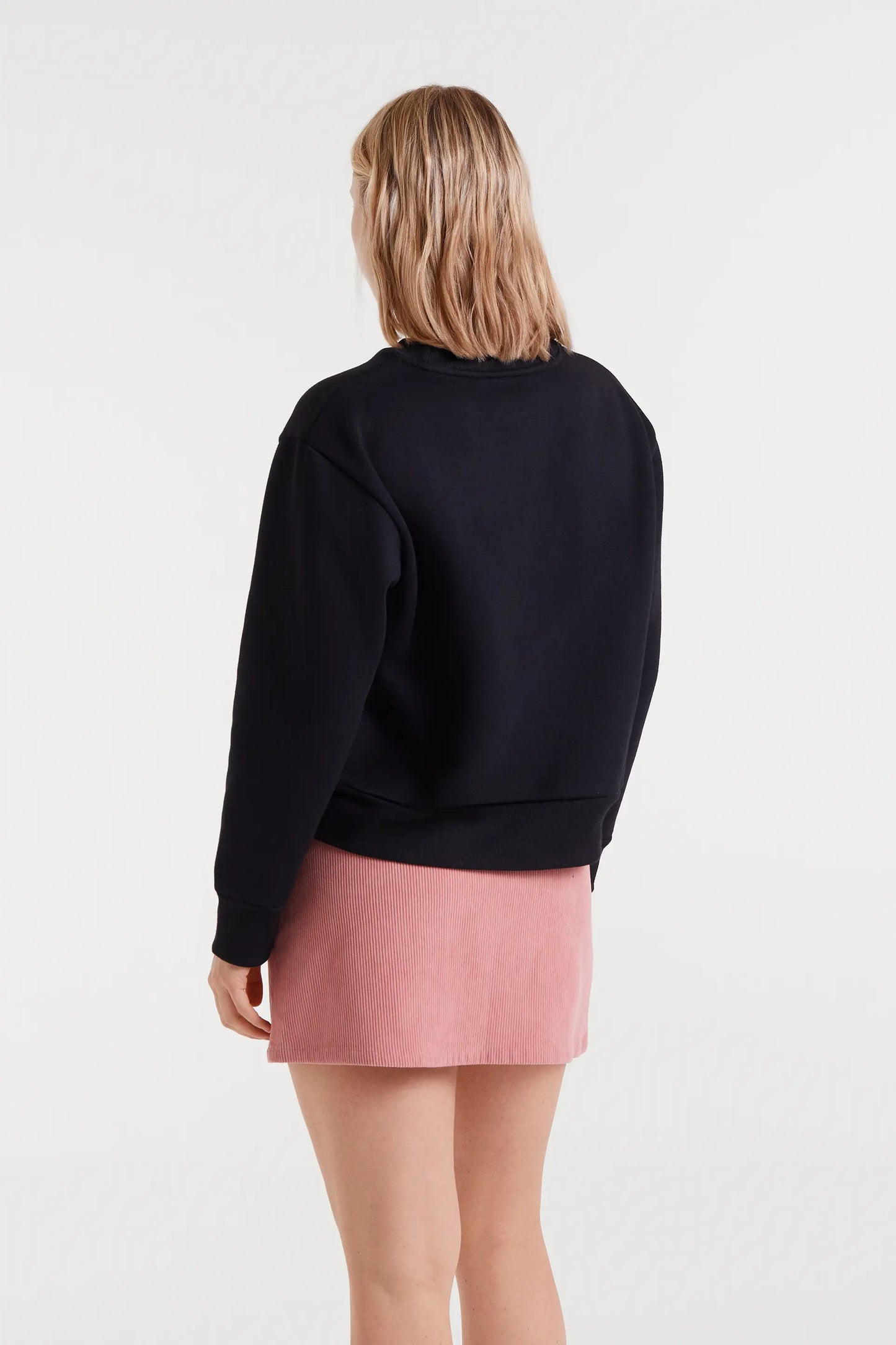 Felpa con stampa floreale