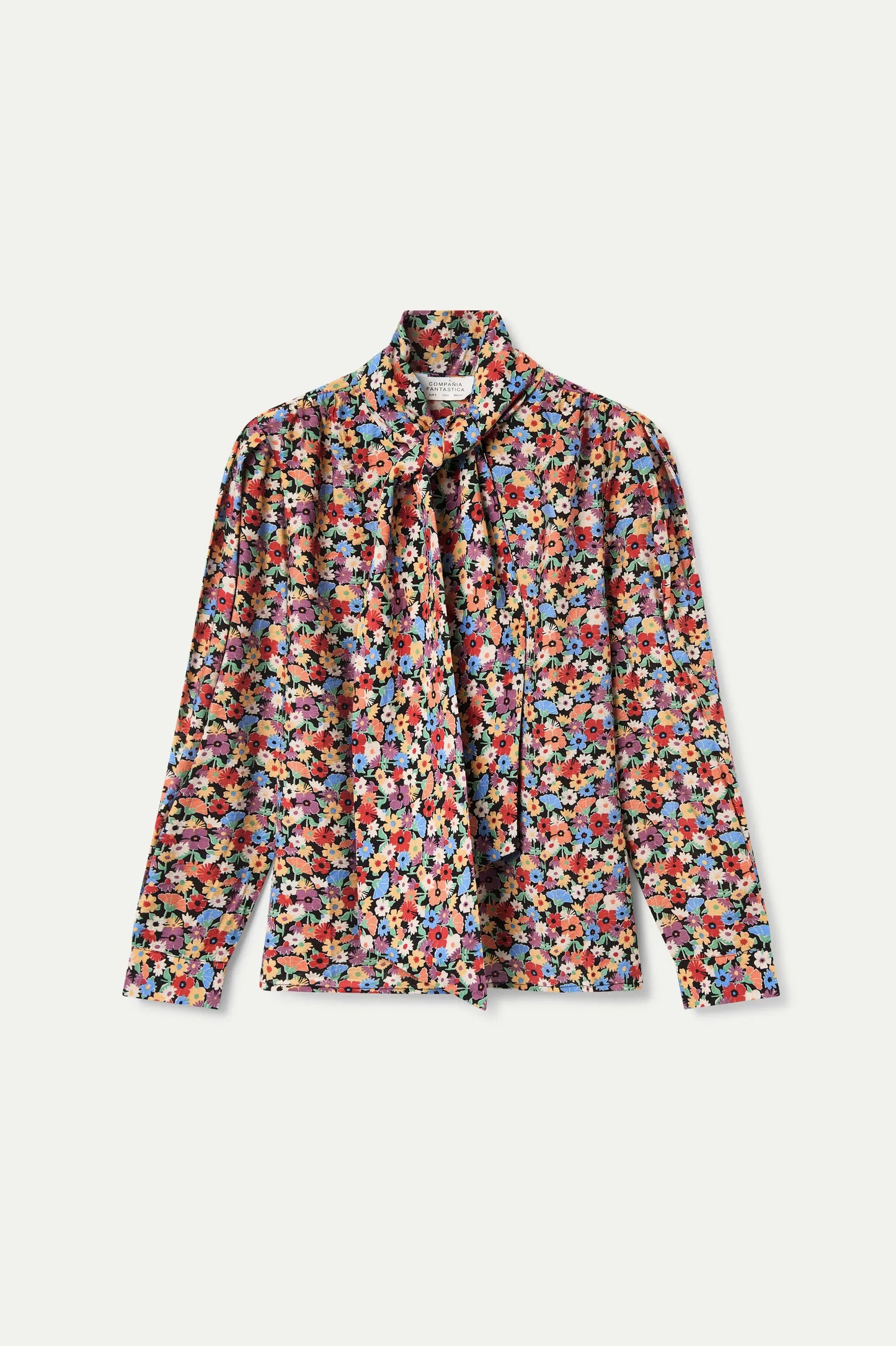 Camisa lazada con estampado Hampton Small