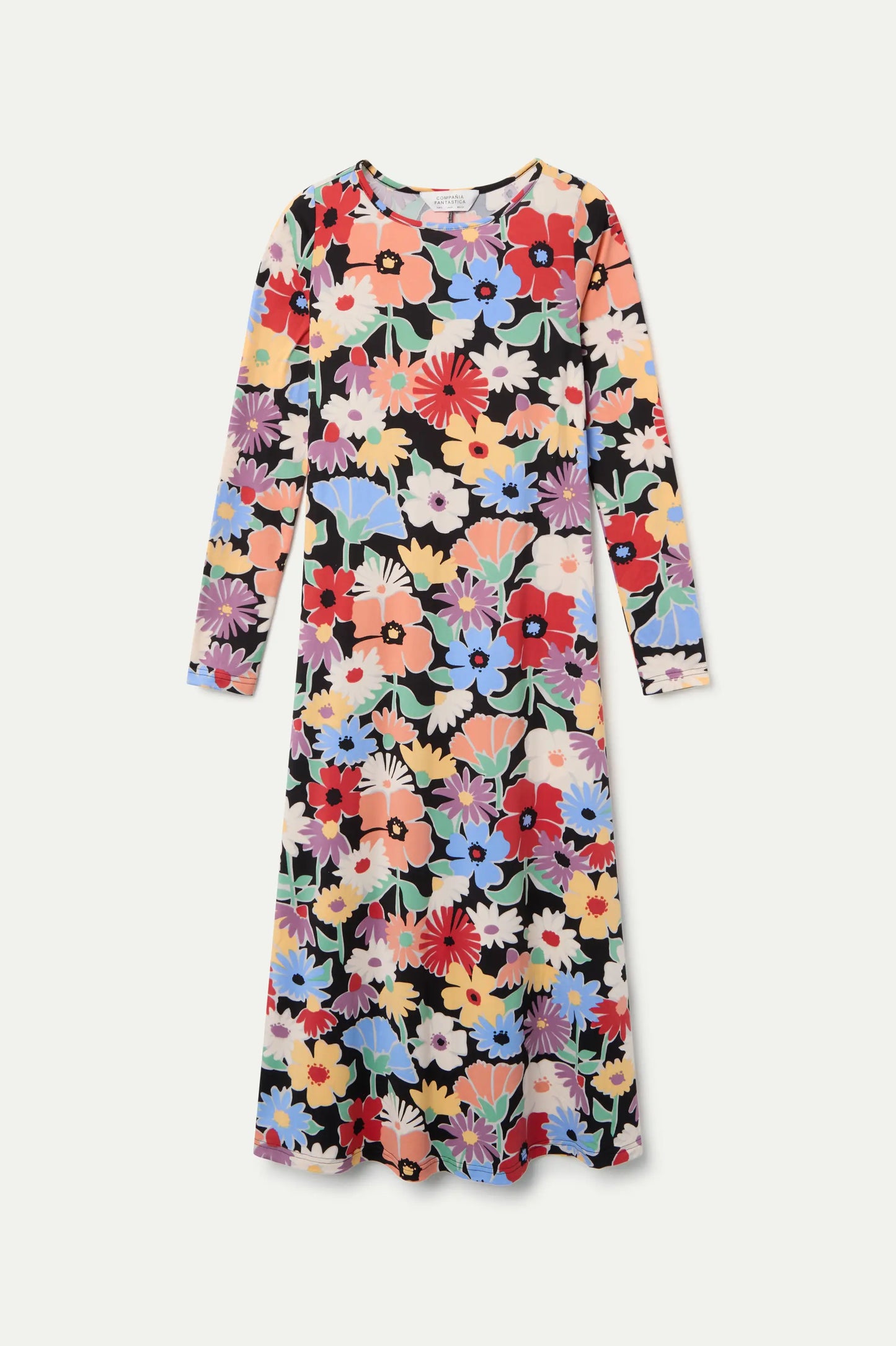 Hampton Big Print Midi Dress