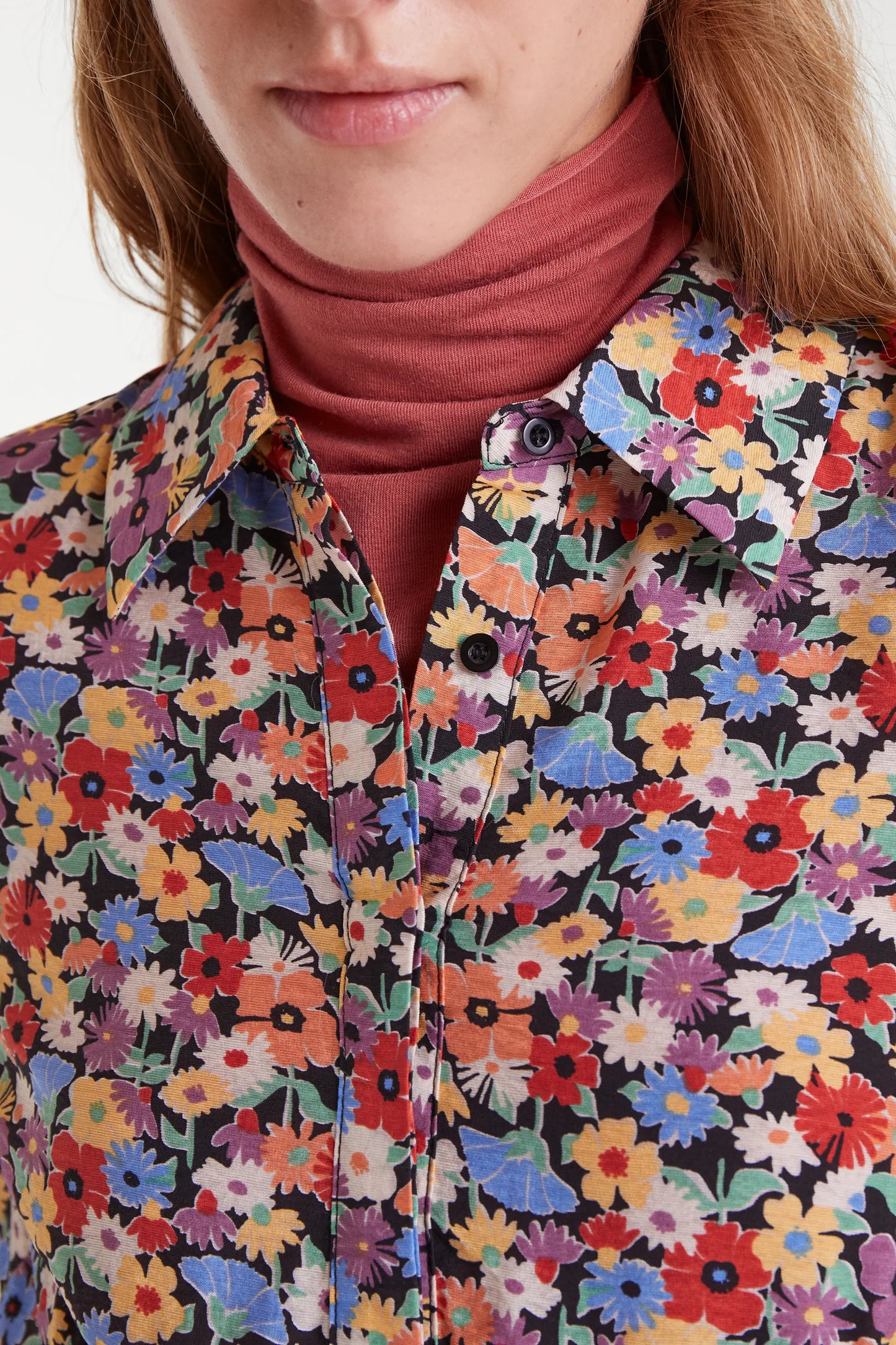 Abito midi in crêpe leggero Hampton Small