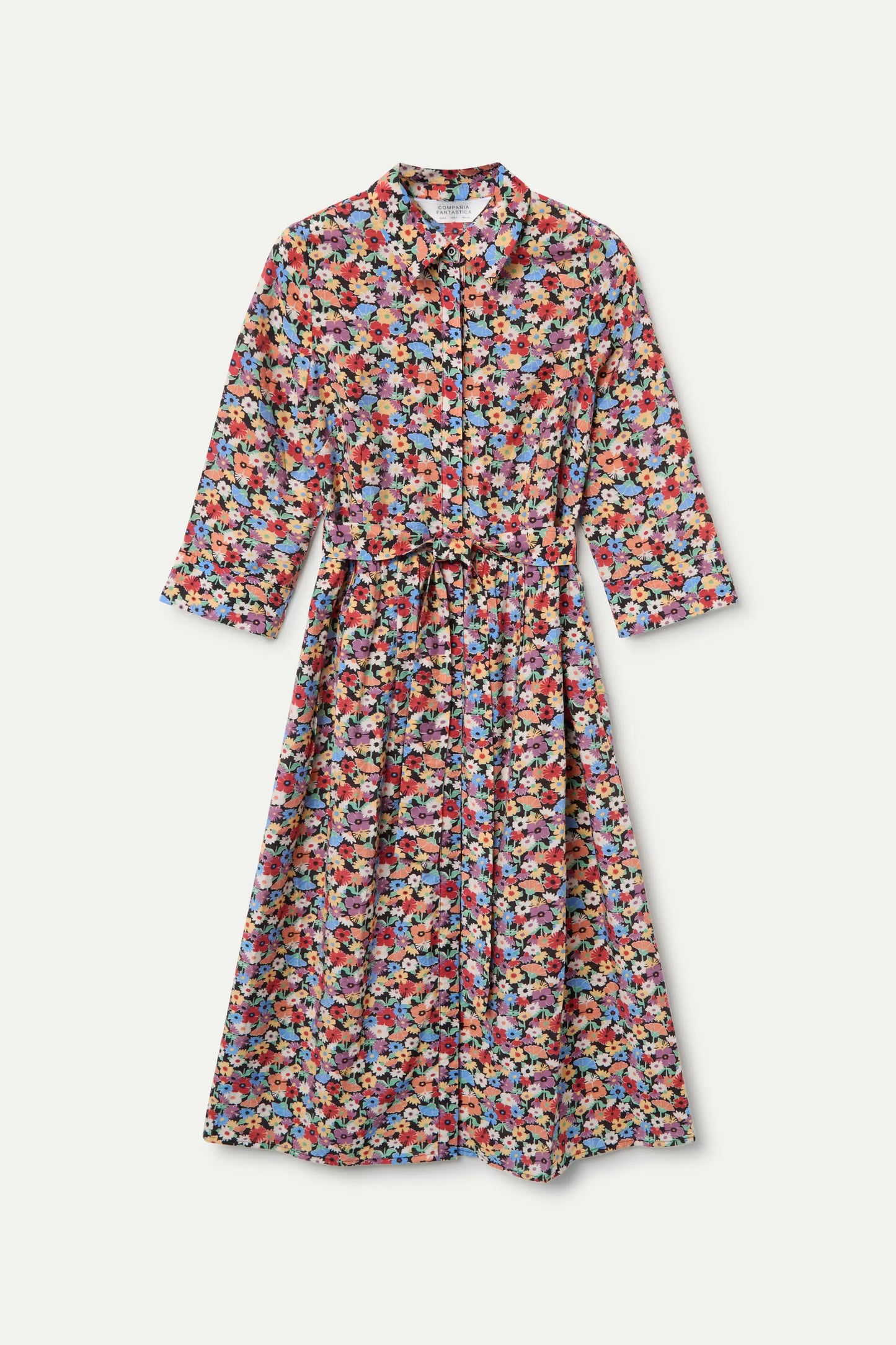 Abito midi in crêpe leggero Hampton Small