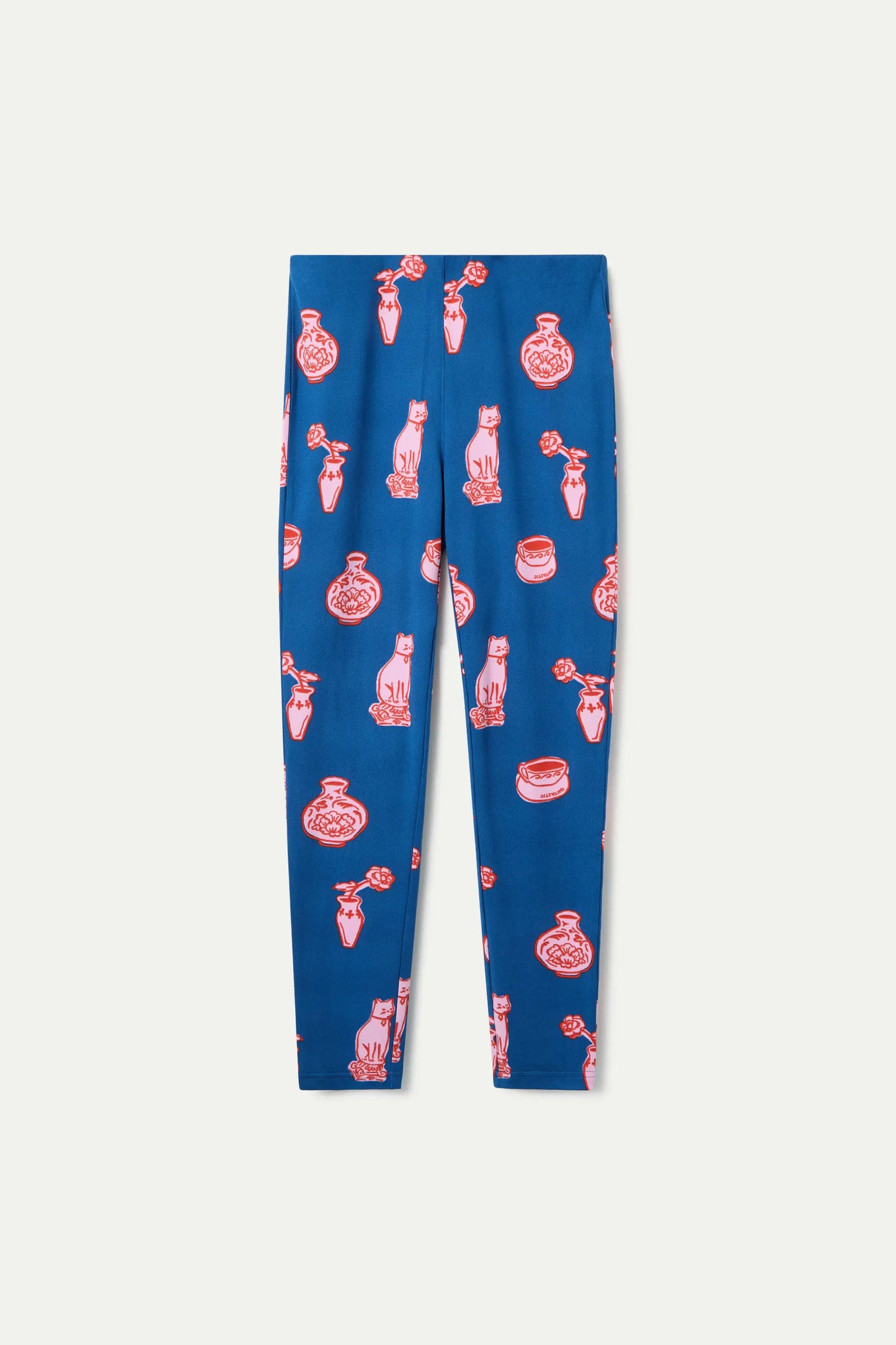 Leggings con estampado Porcelain