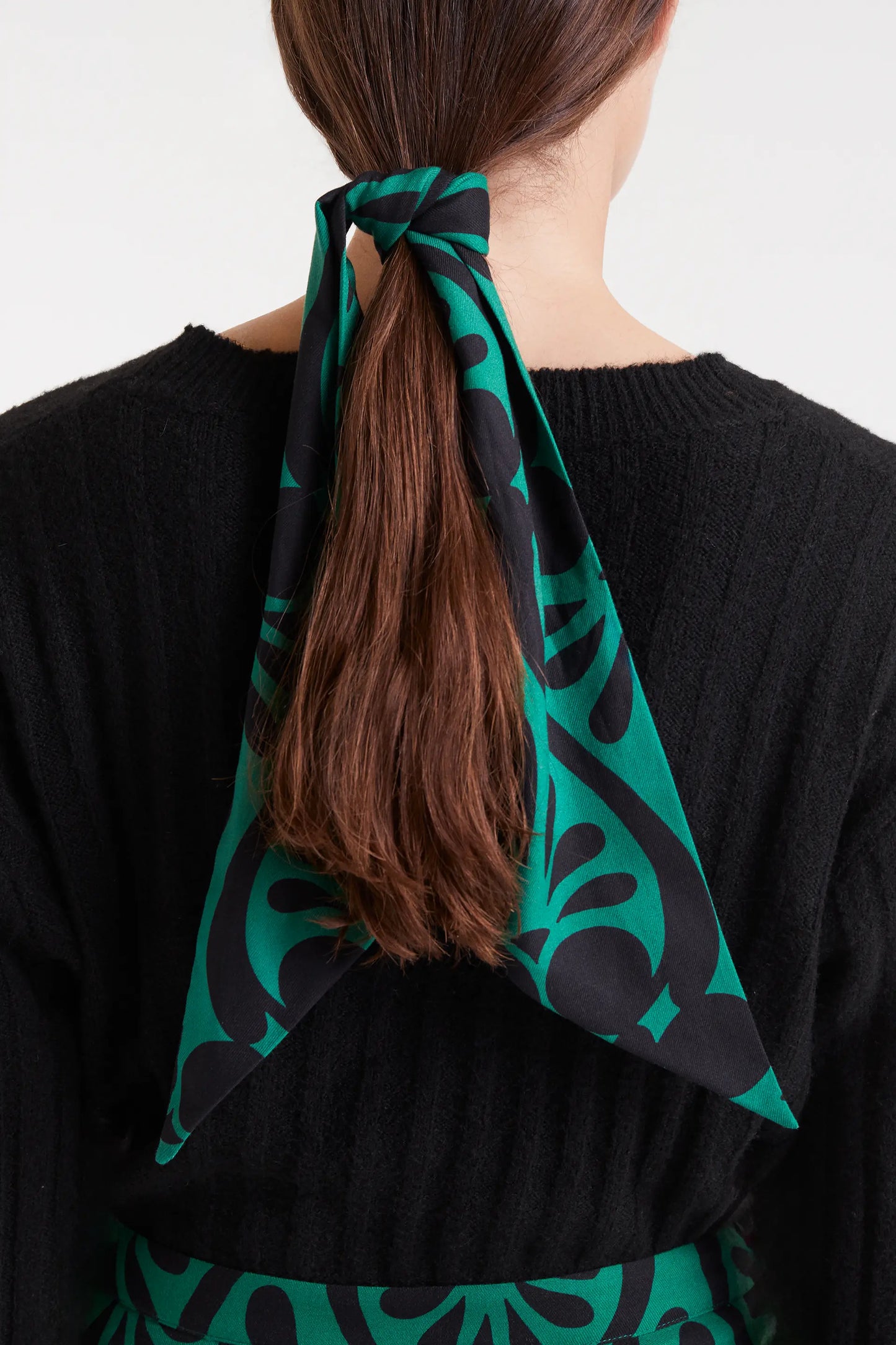 Baroque print scarf