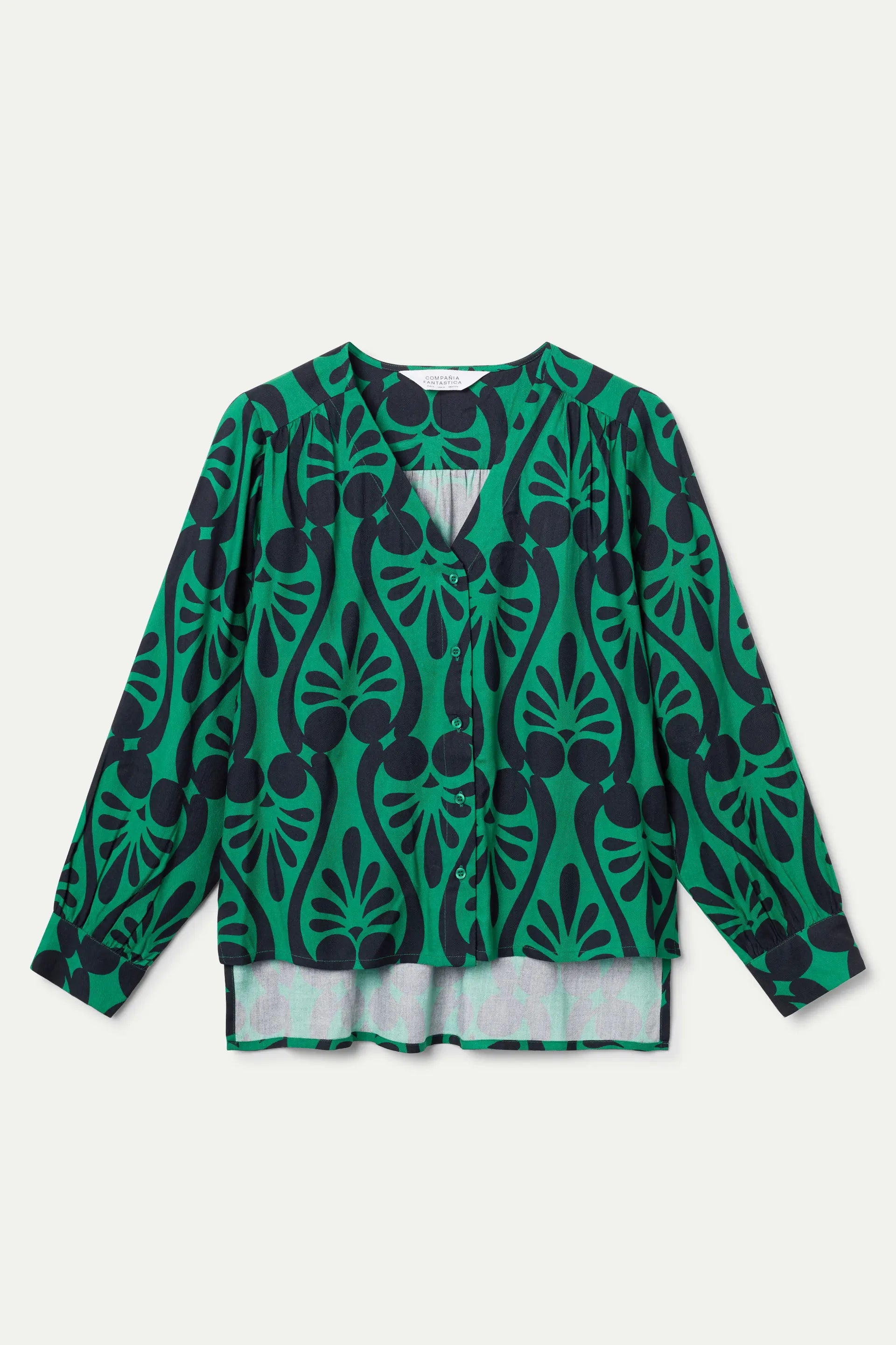 Camisa con estampado Baroque