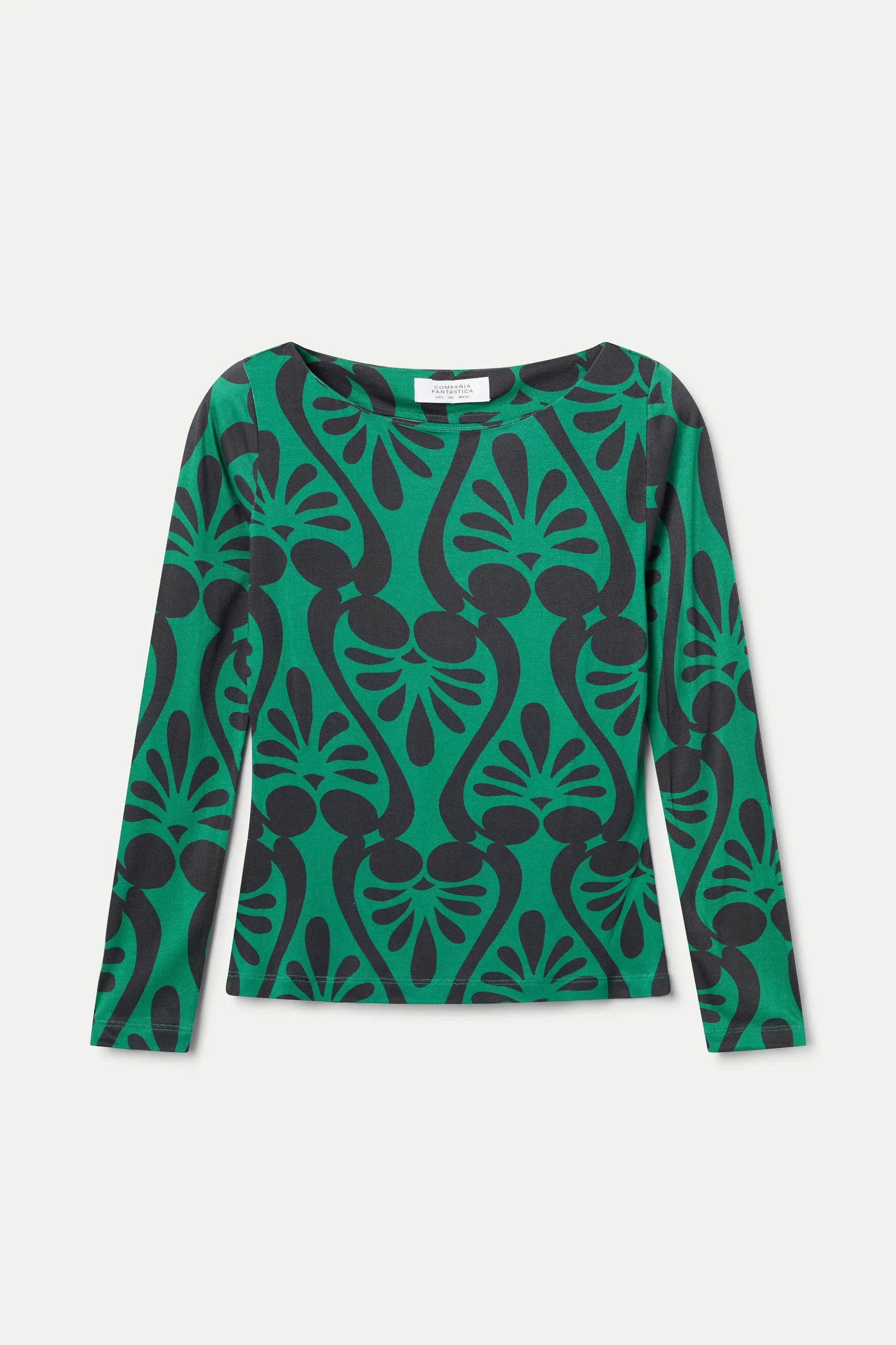 Camiseta con estampado Baroque