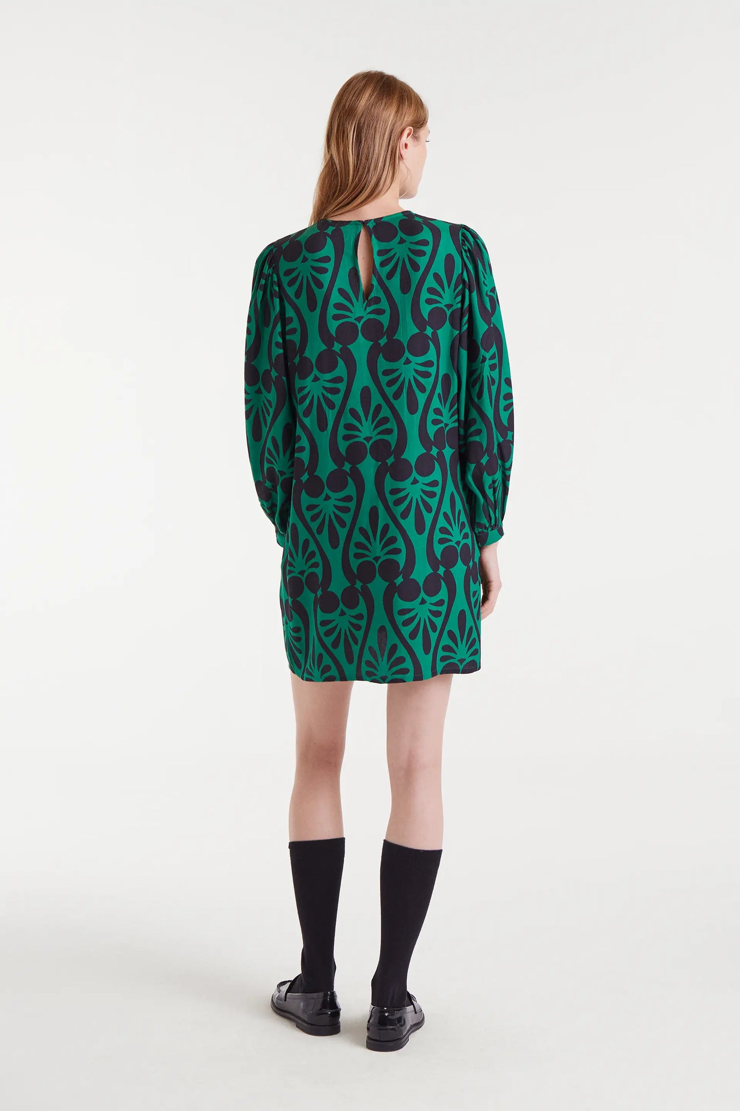 Vestido corto con estampado Baroque