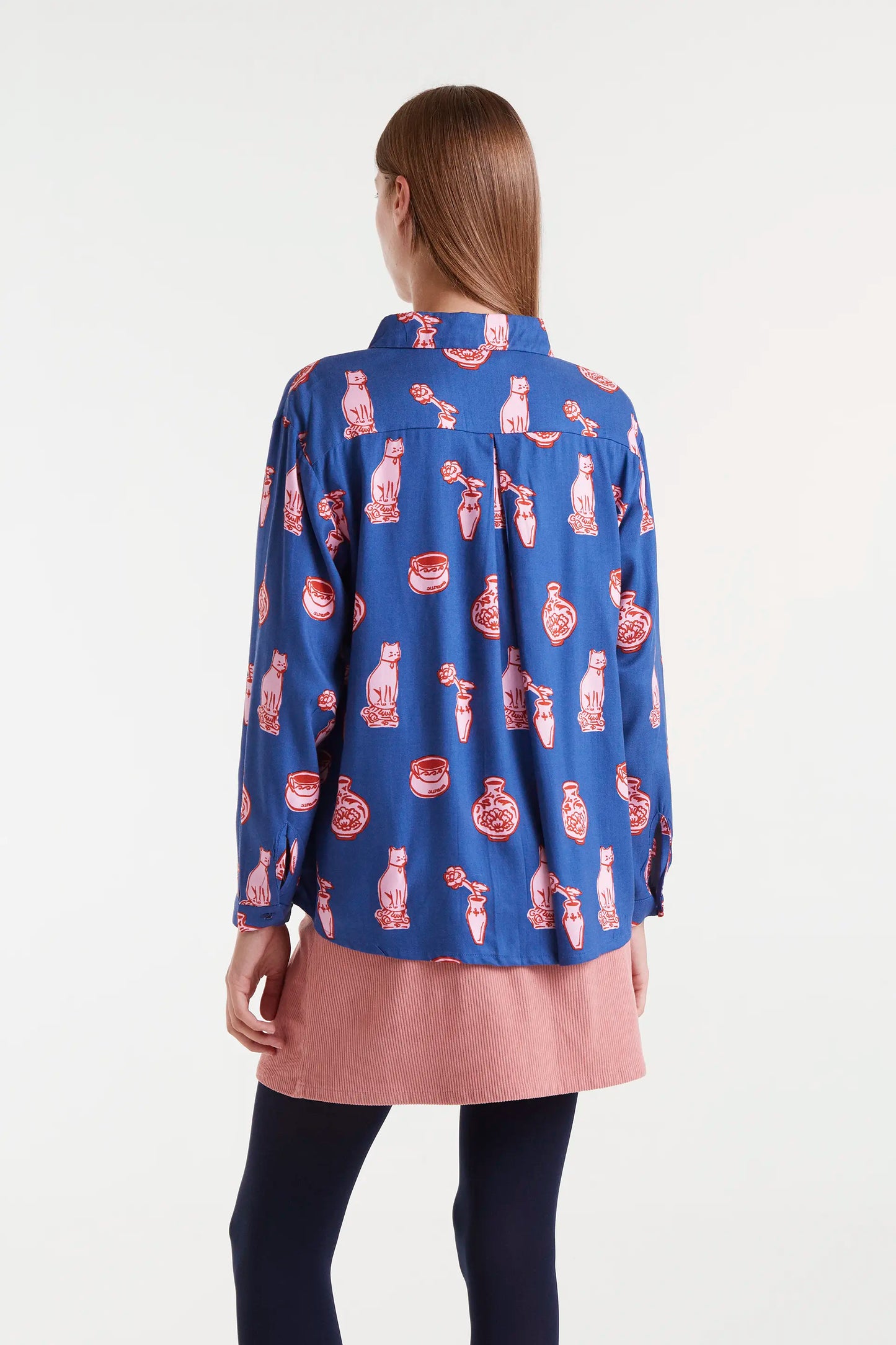 Porcelain print shirt