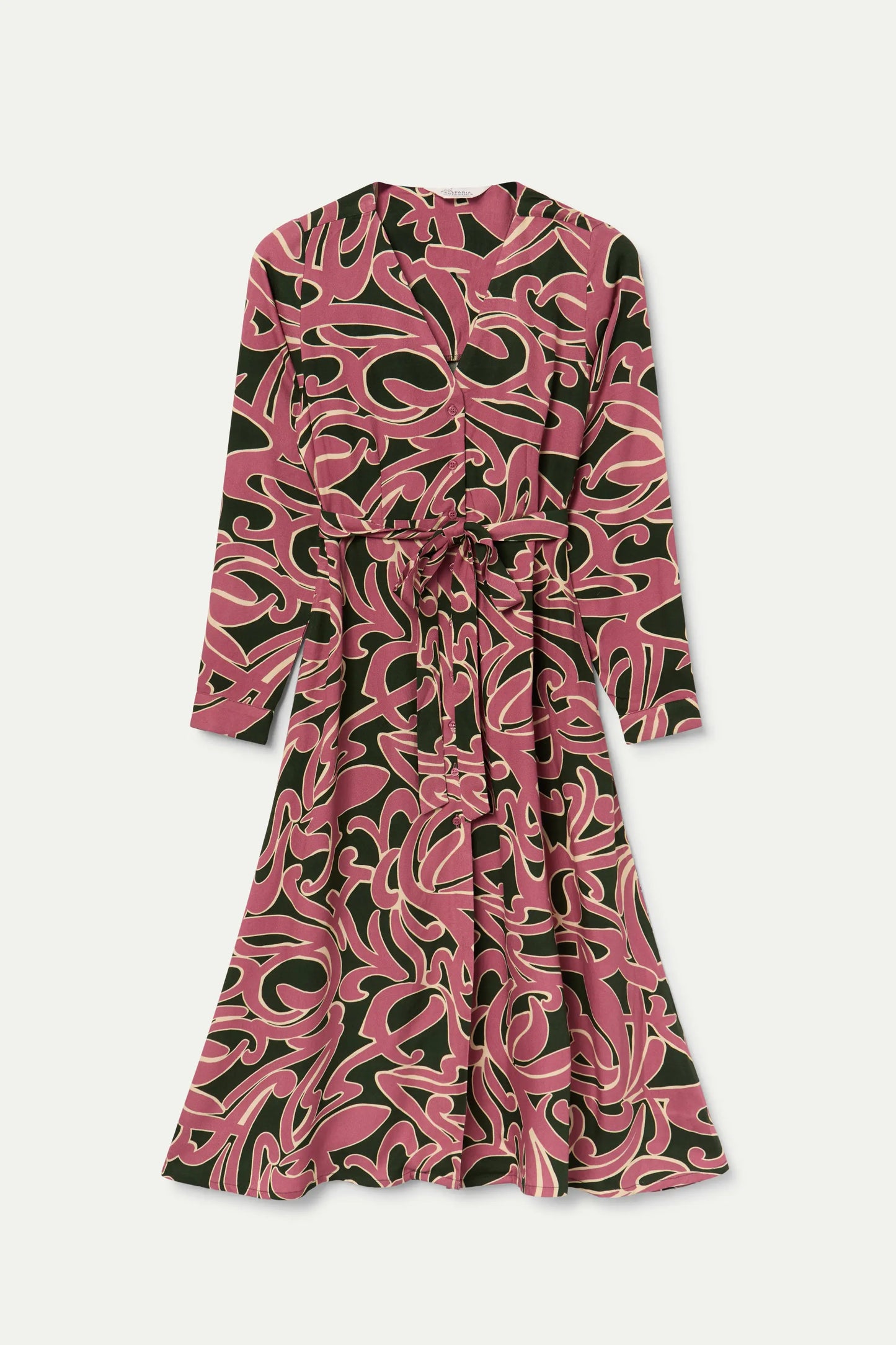 Abito midi con stampa Pastures