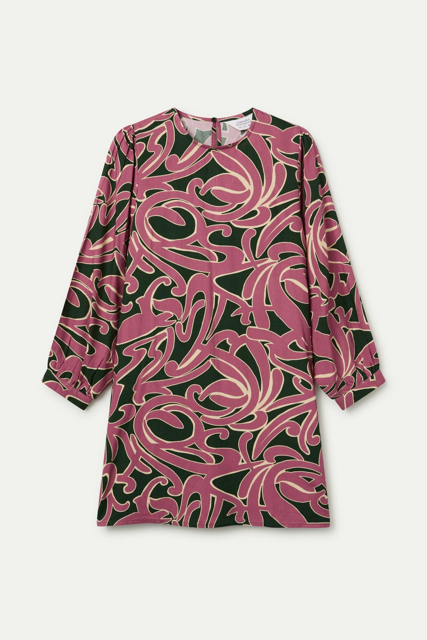 Abito corto stampato Pastures