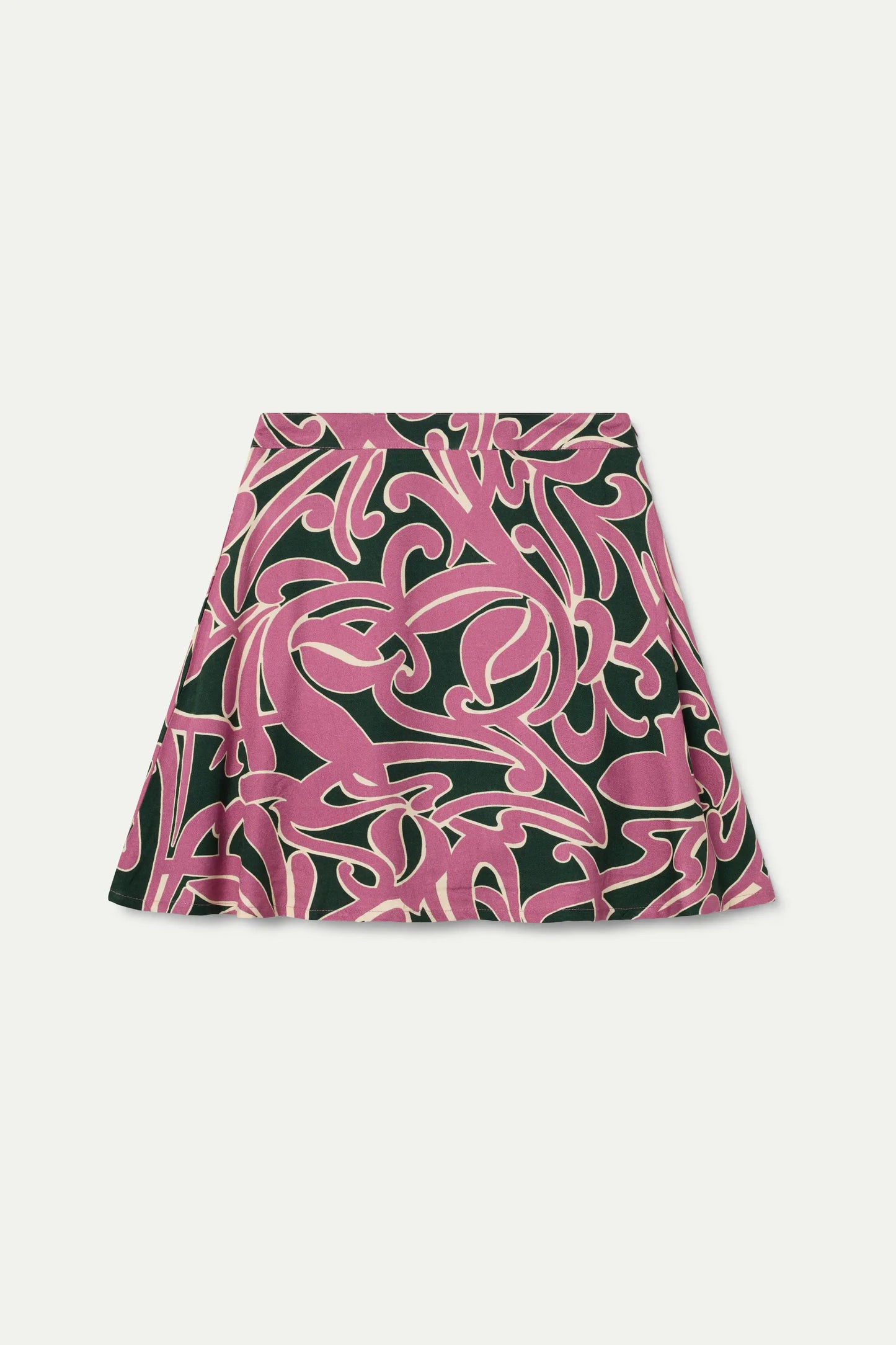 Falda midi con estampado Pastures