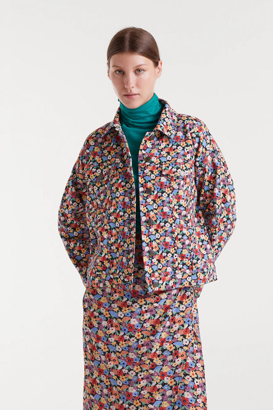 Chaqueta vaquera con estampado Hampton Small