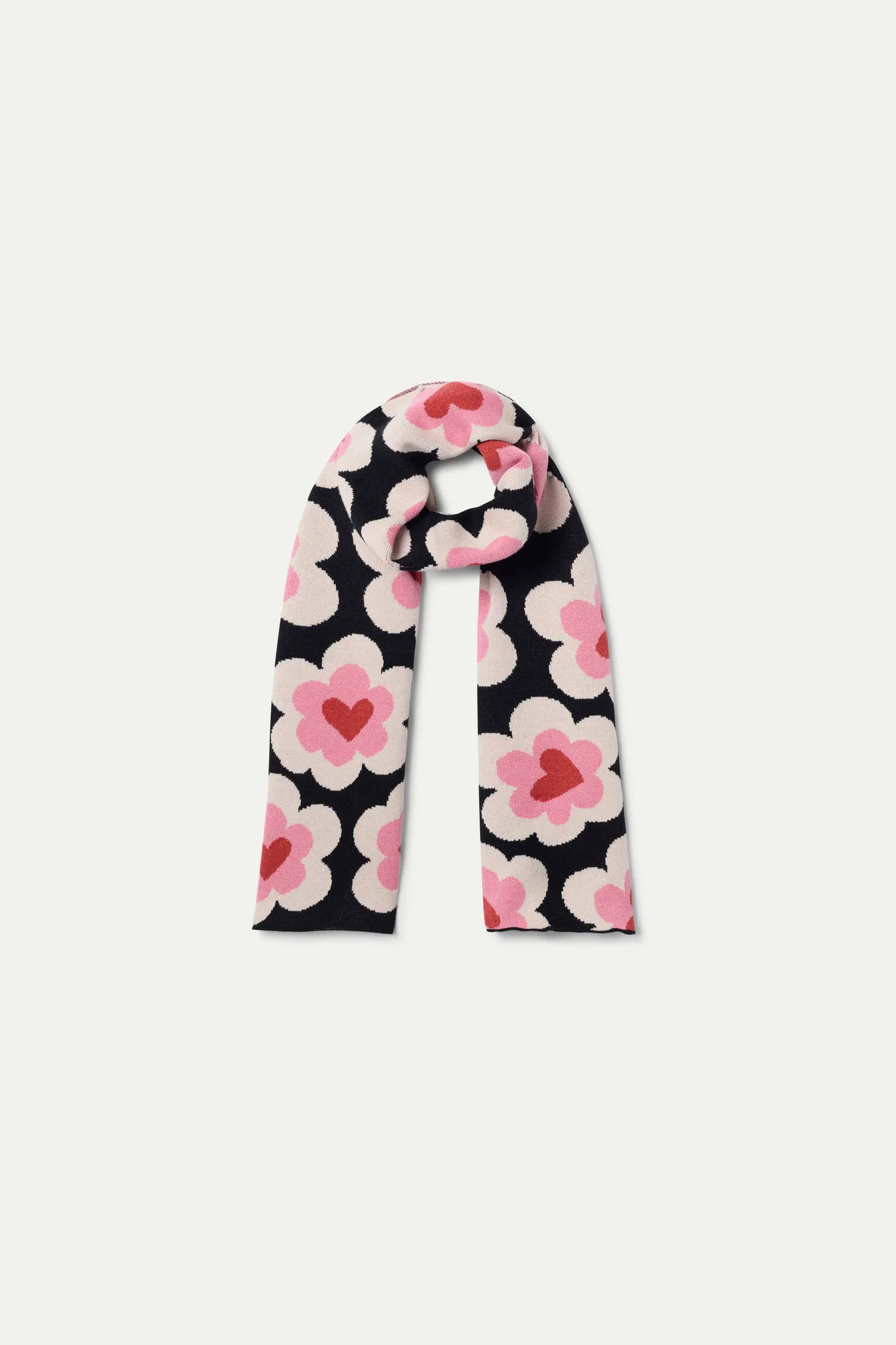 Sweetheart print girl's scarf