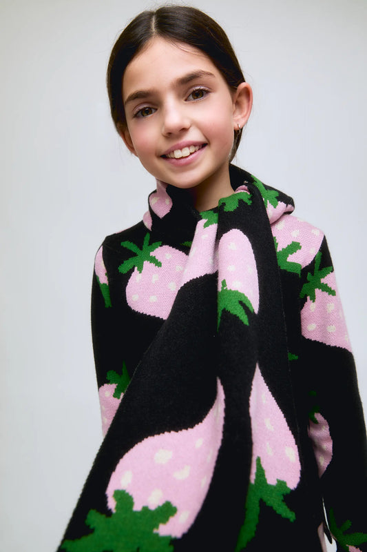 Bufanda de niña estampado Morango