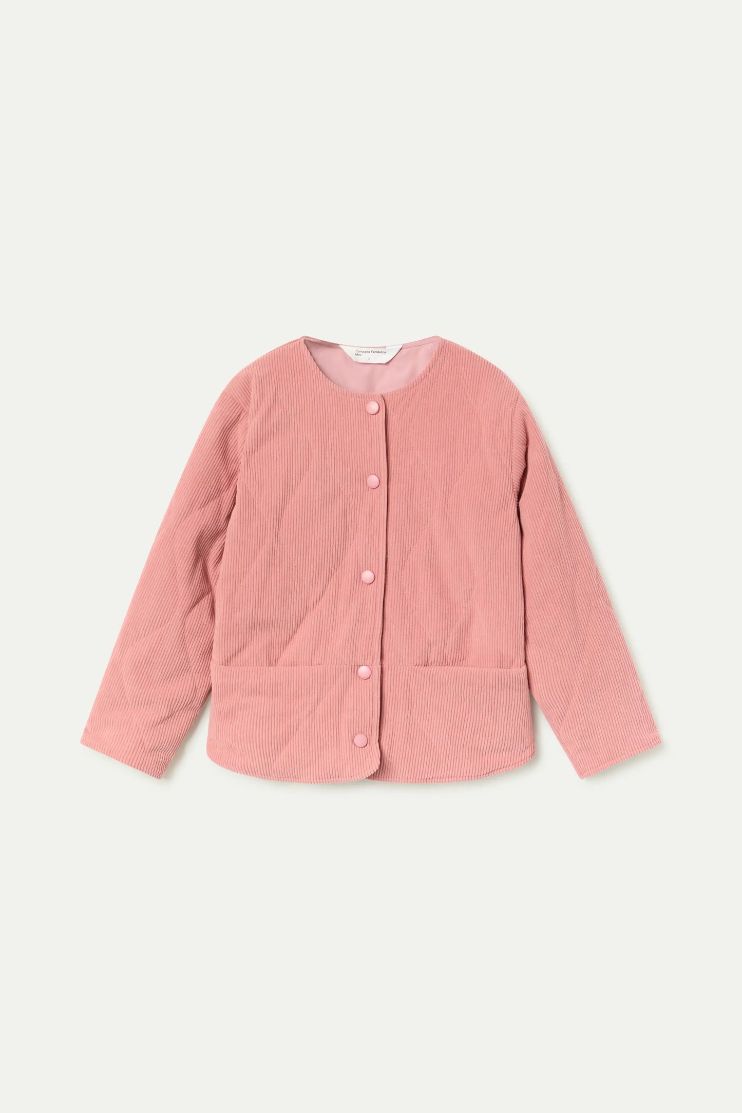 Pink padded girl's jacket
