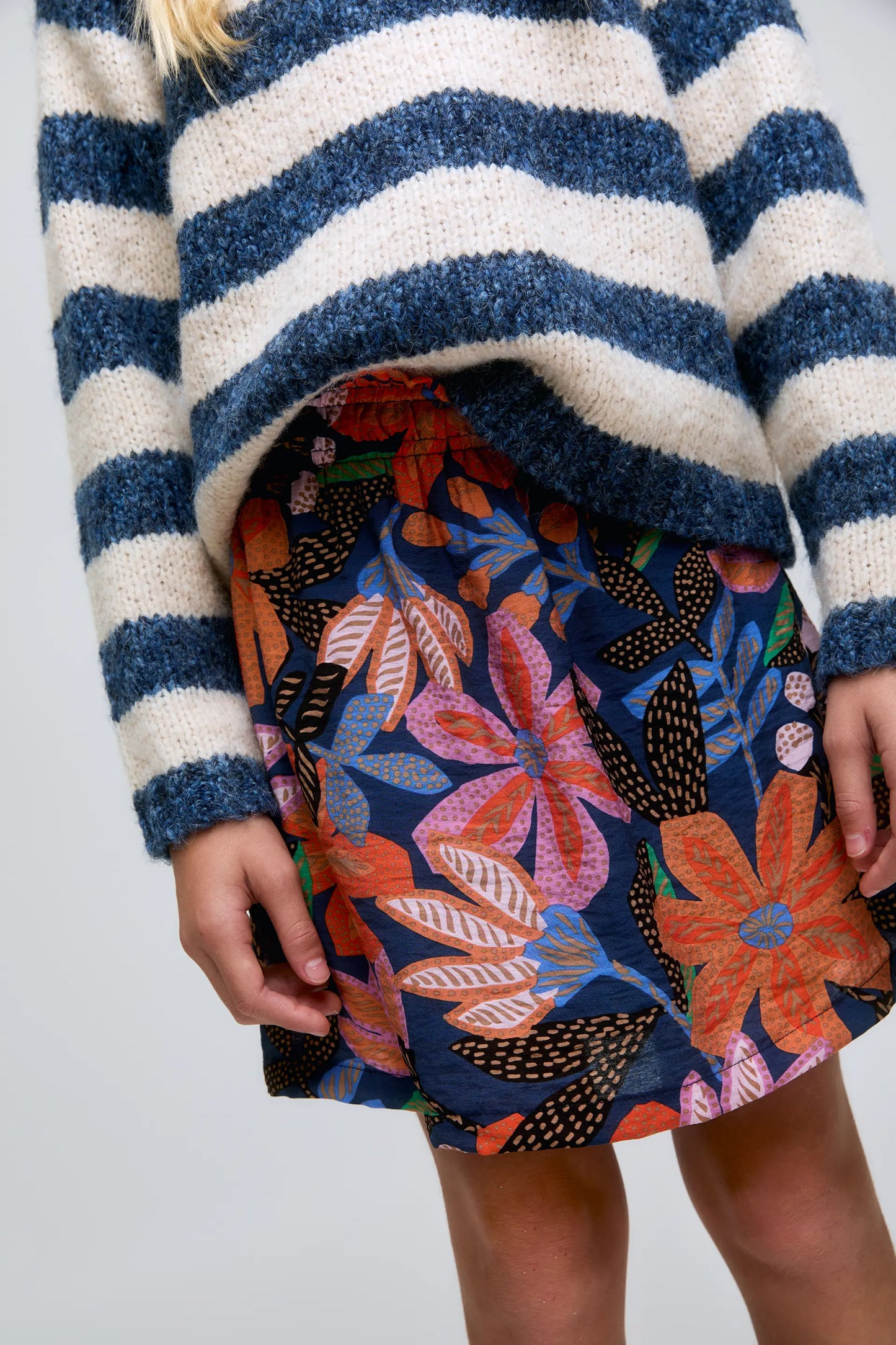 Tigerlilly Floral Print Girl's Short Skirt