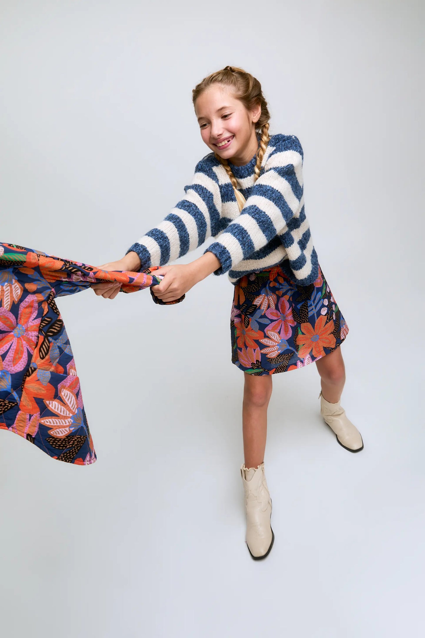 Tigerlilly Floral Print Girl's Short Skirt