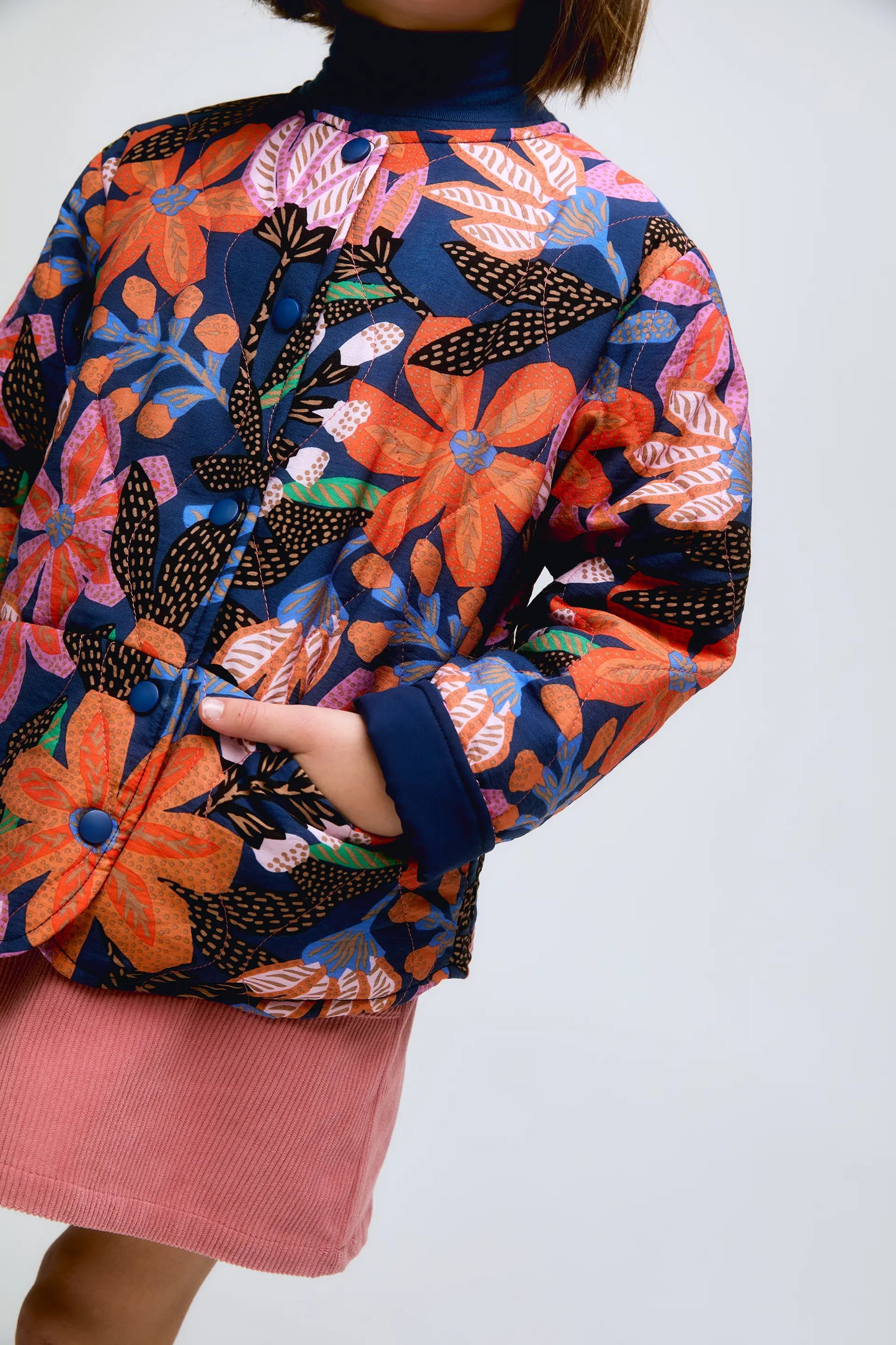 Tigerlilly Tropical Floral Print Girls' Jacket