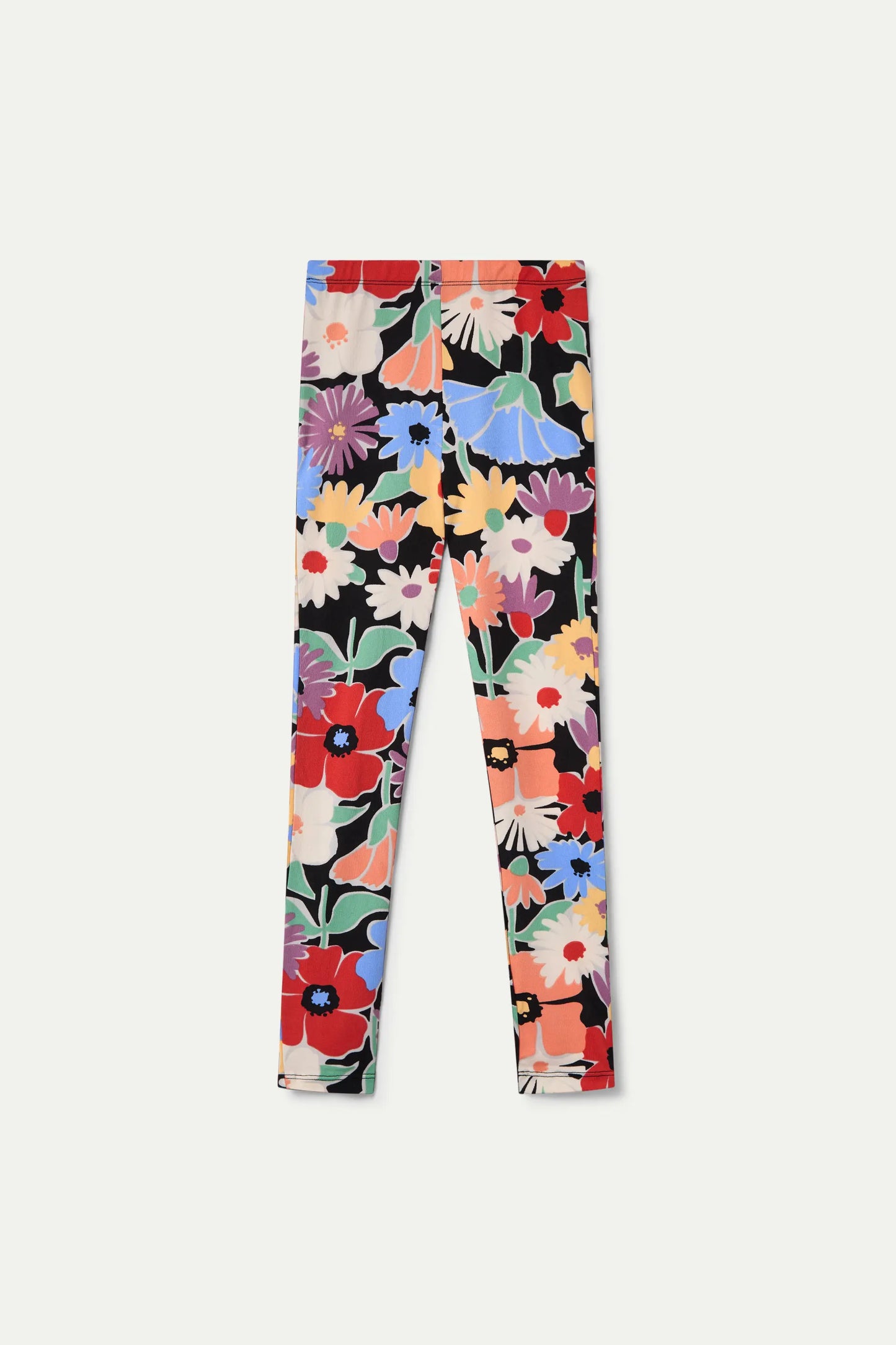 Hampton Multicolor Floral Print Girls' Leggings