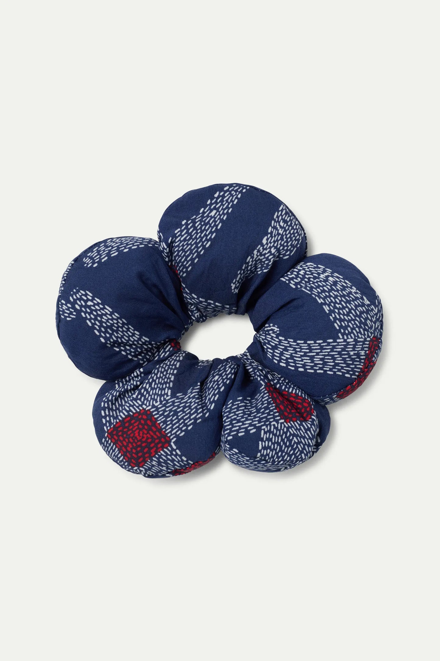 Starships printed flower-shaped scrunchie
