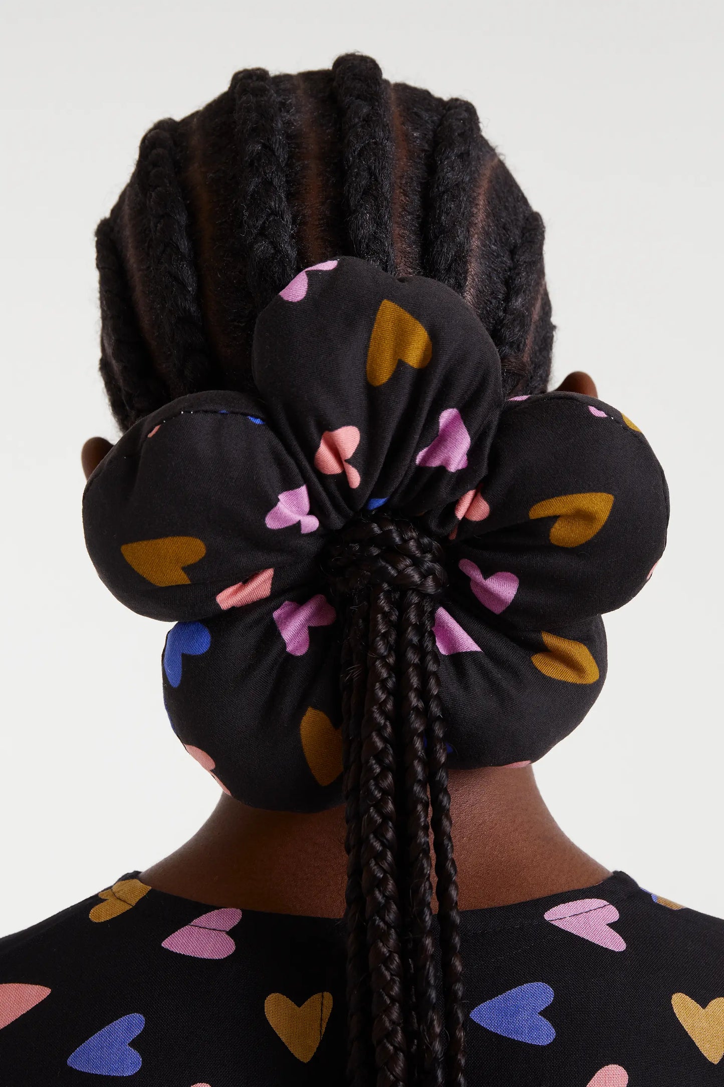 Coletero con forma de flor estampado Potpourri