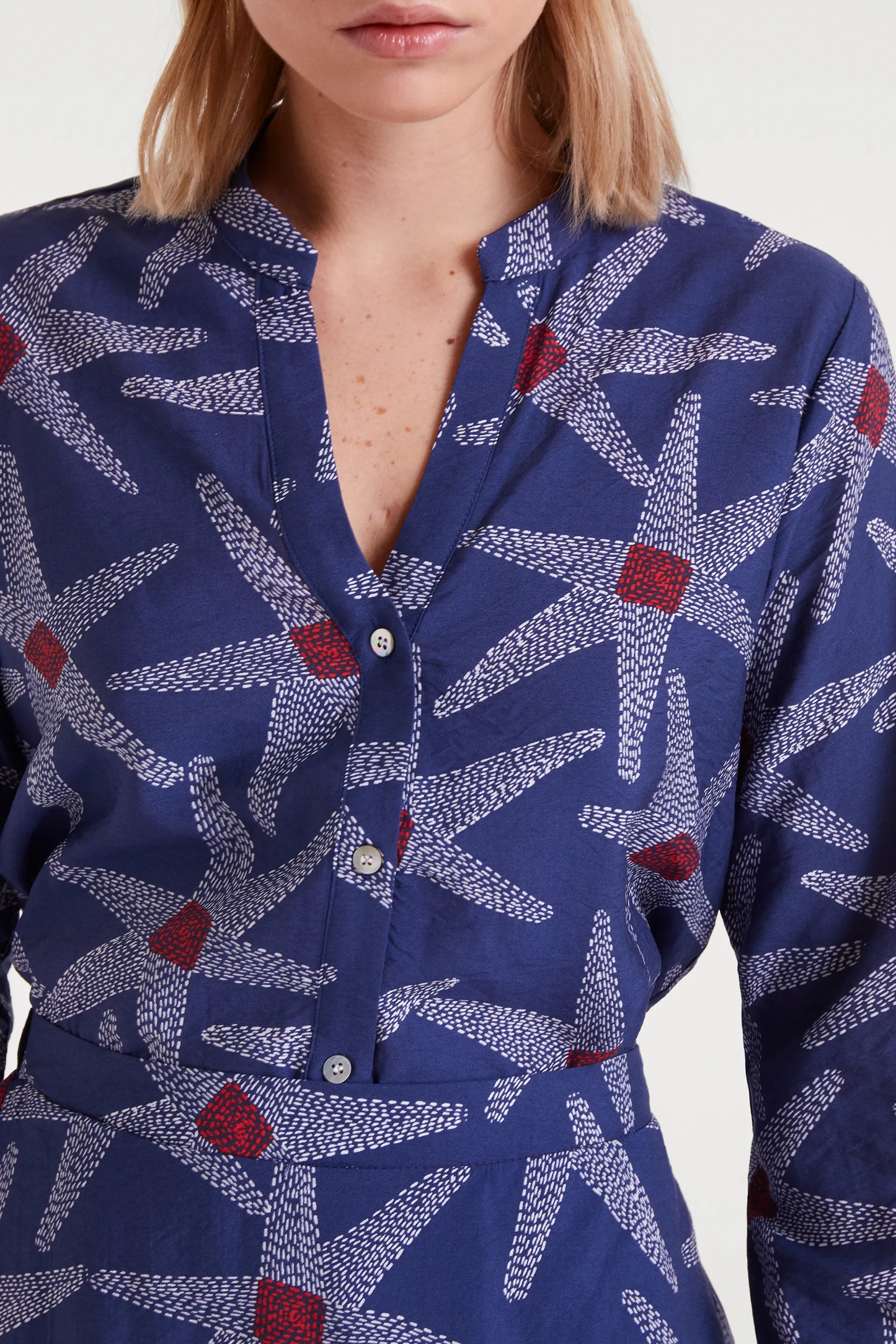 Maglietta con stampa di astronave