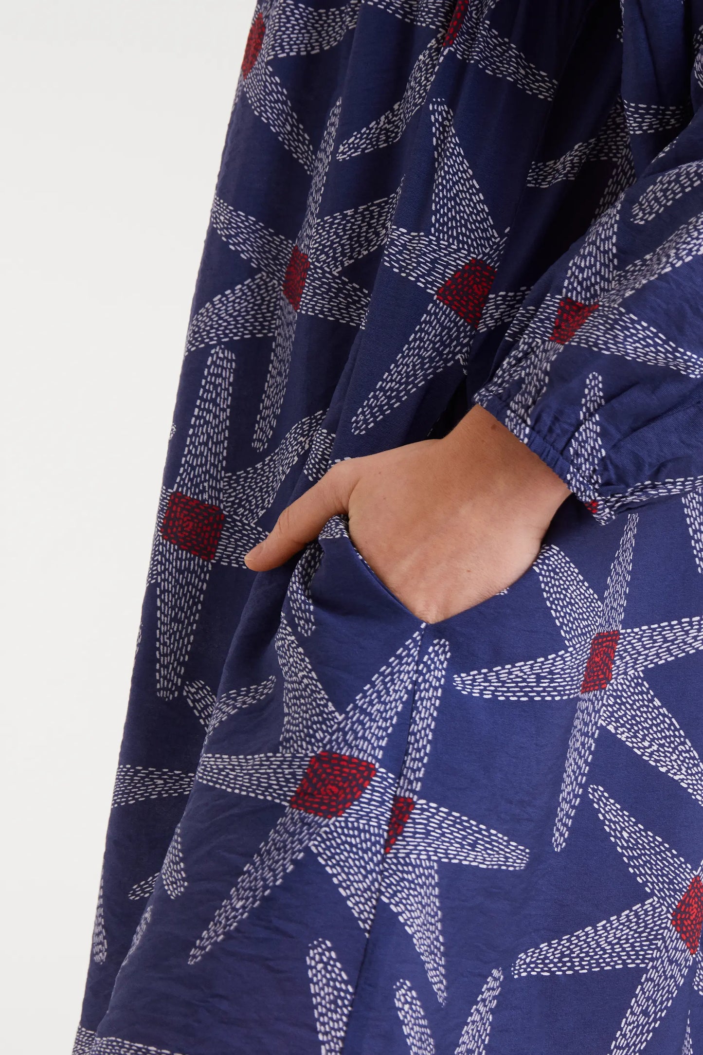 Vestido corto con estampado Starships