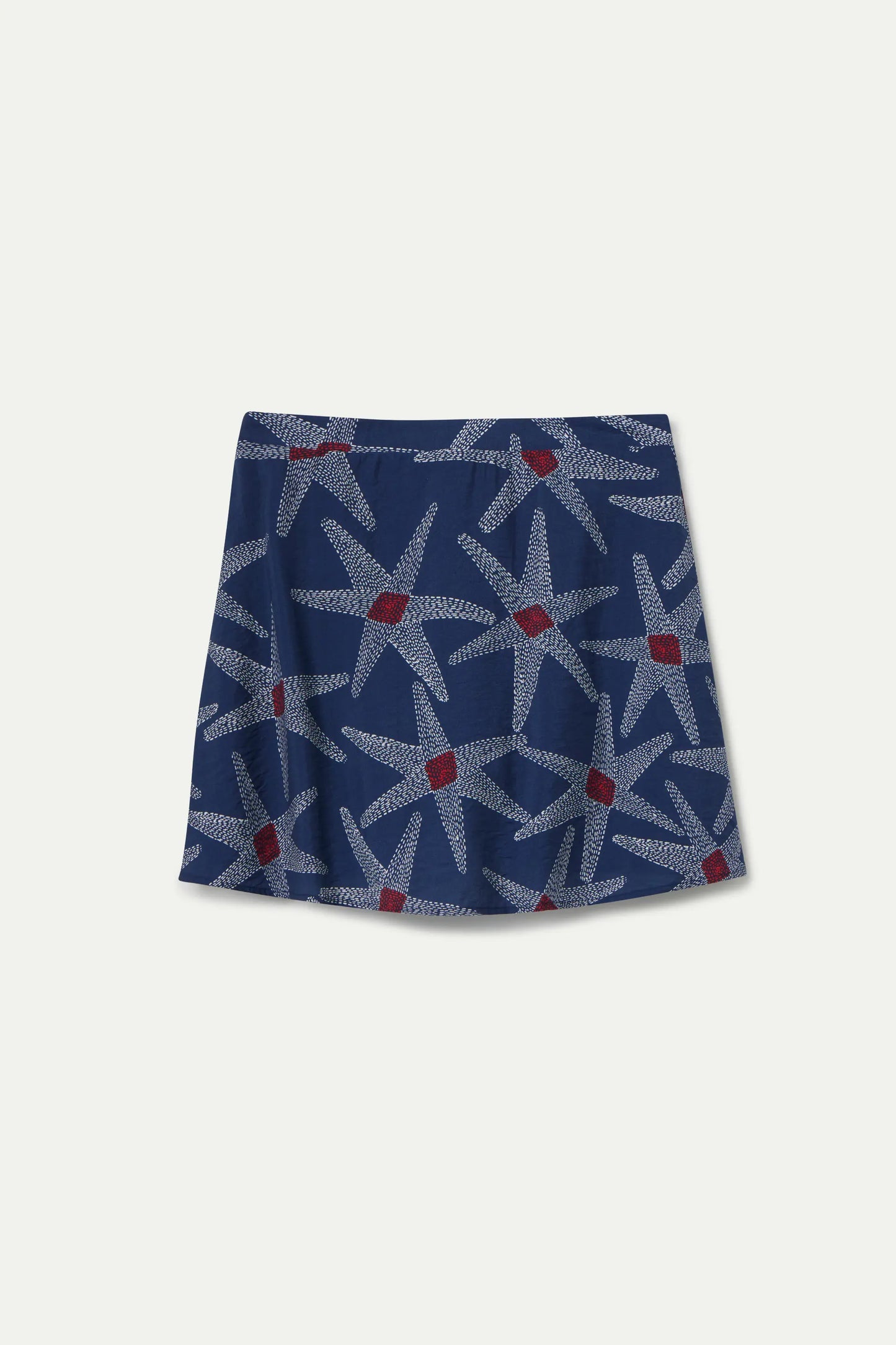 Gonna corta con stampa Starship