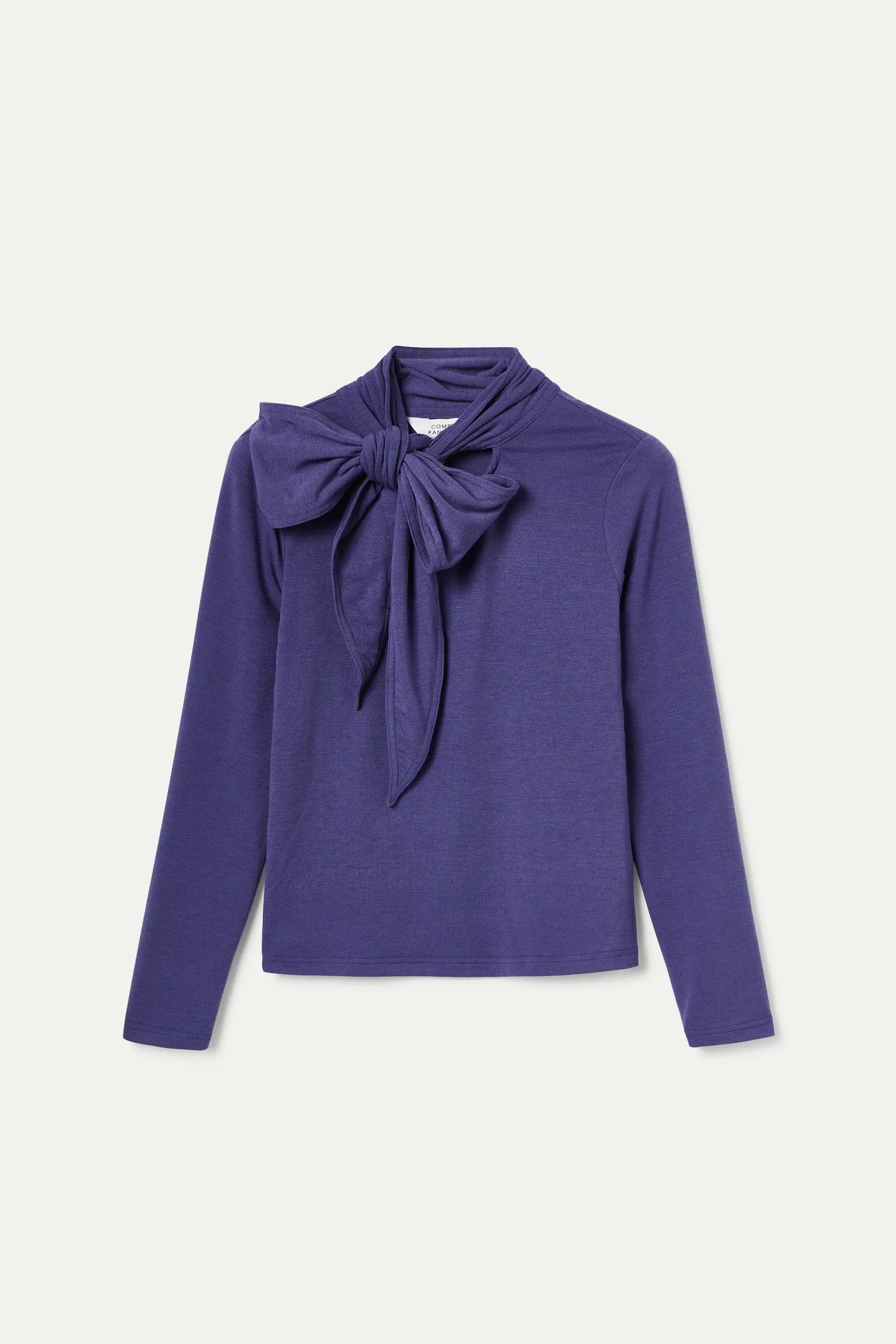 Camiseta lazada manga larga morada