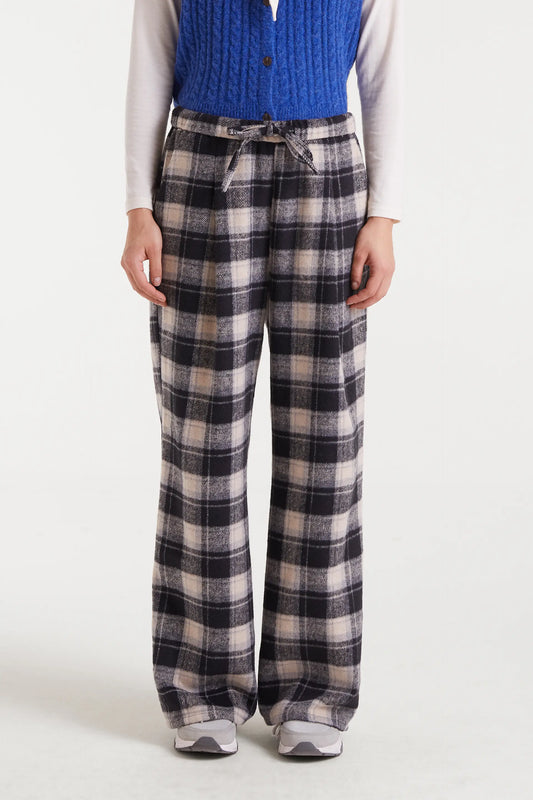 Pantalón con estampado Black Checks