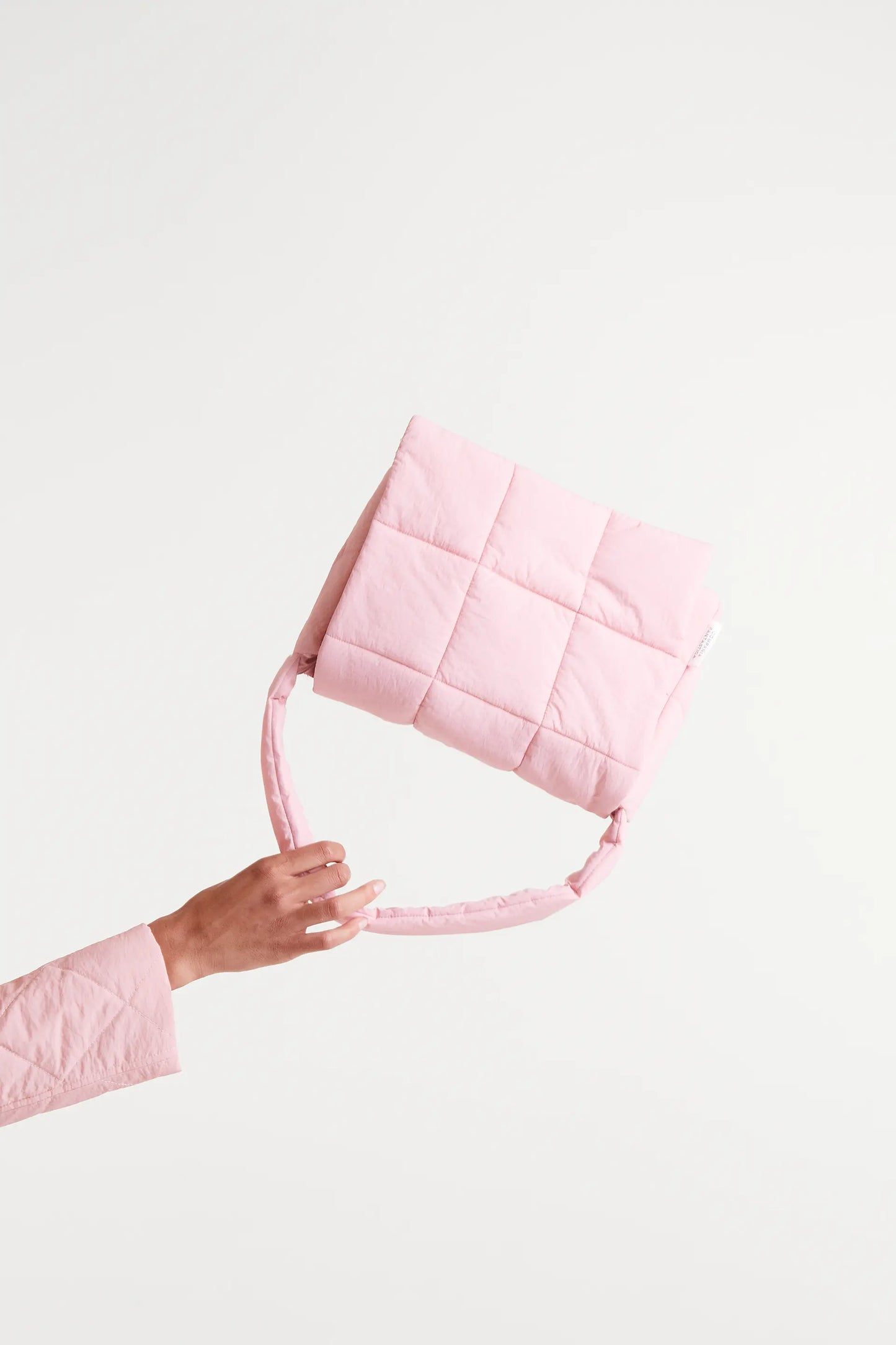 Bolso acolchado rosa