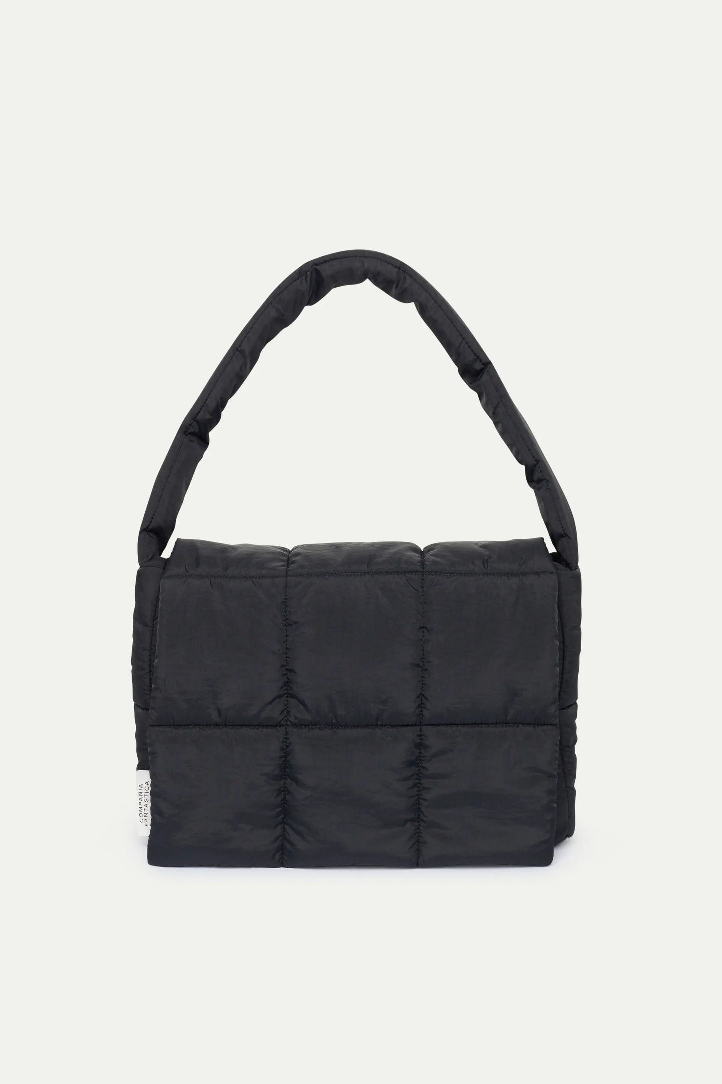 Bolso acolchado negro