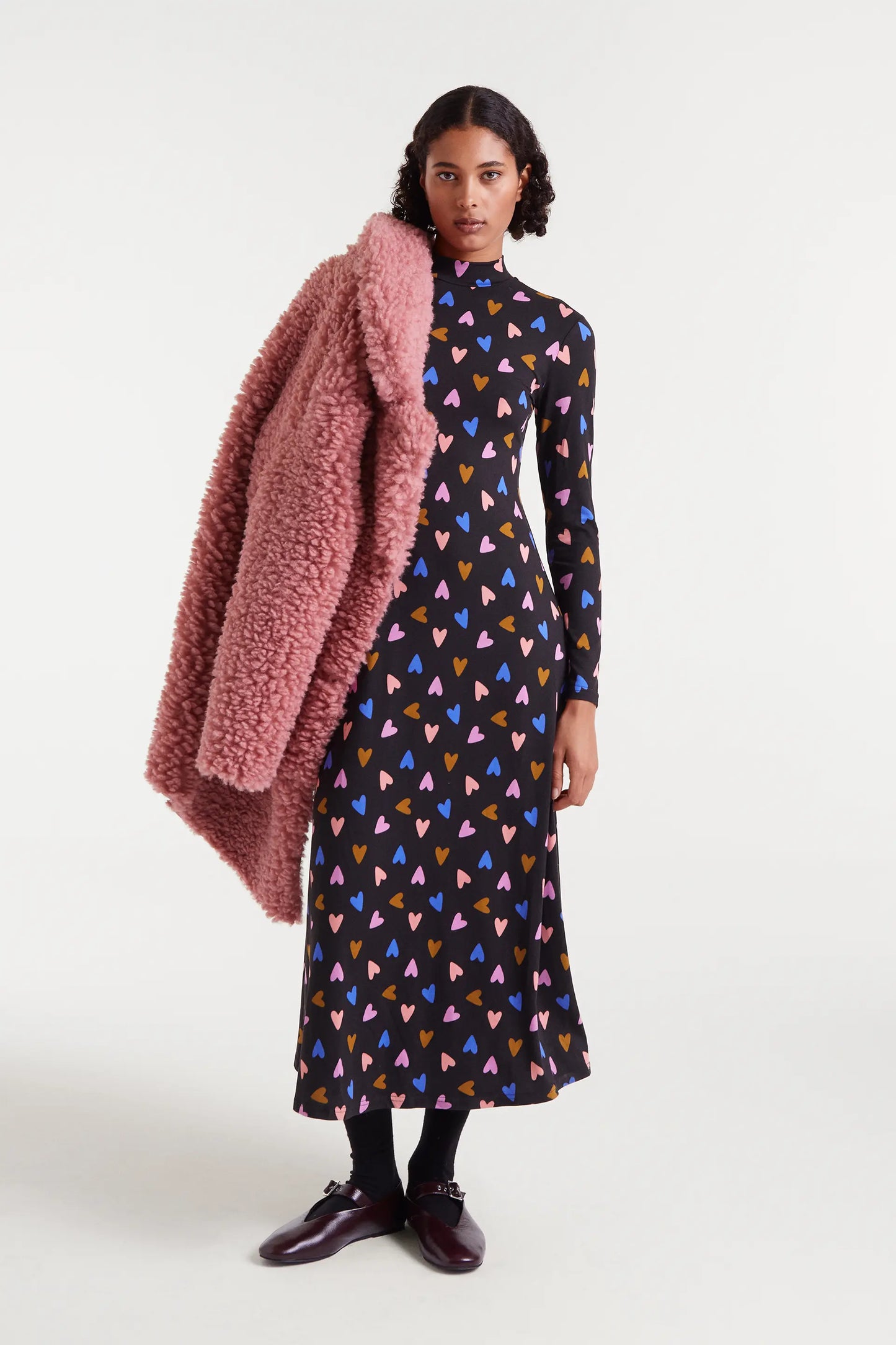 Long dress with Potpourri print