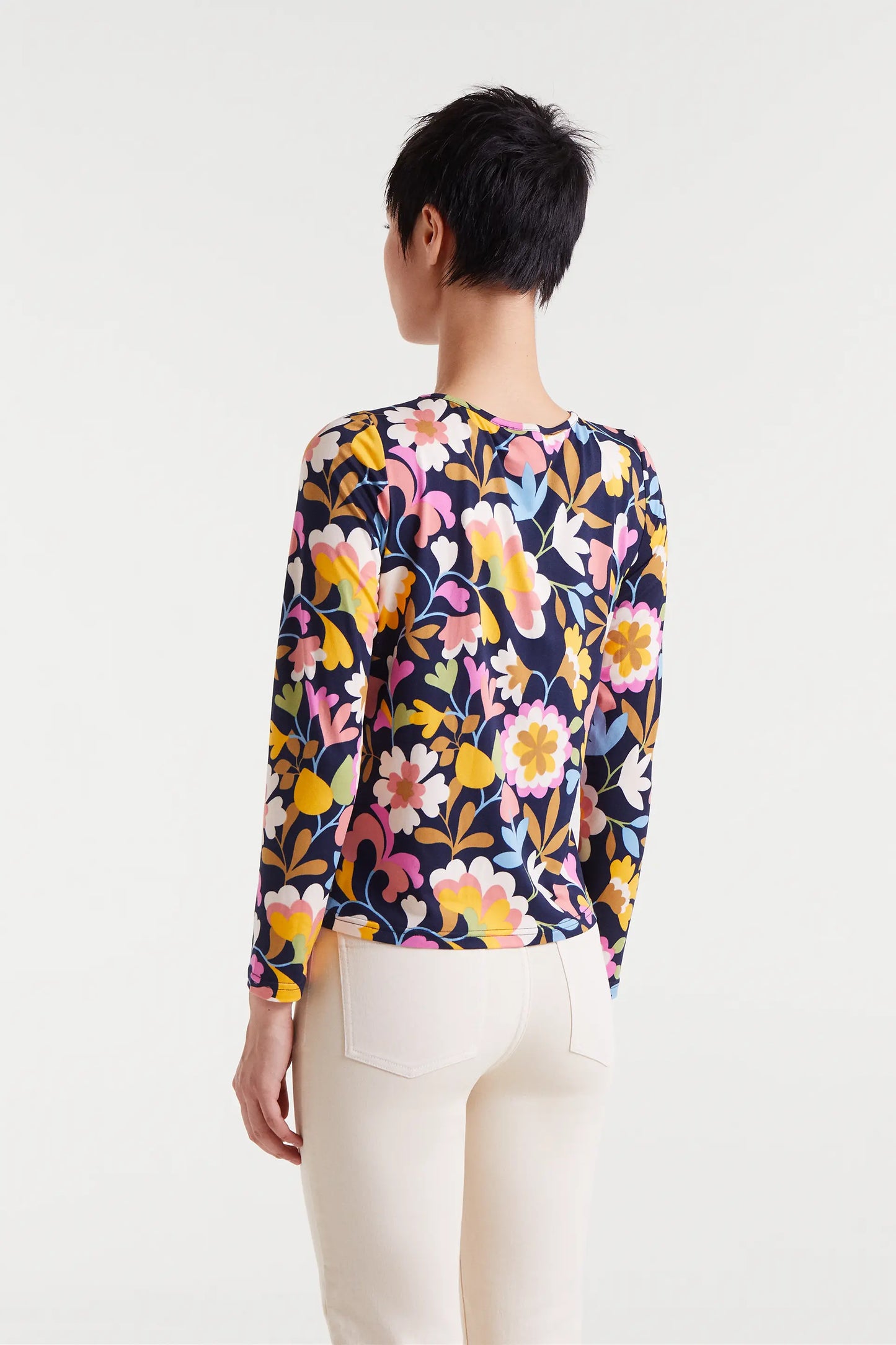 Camiseta manga larga con estampado Baboushka