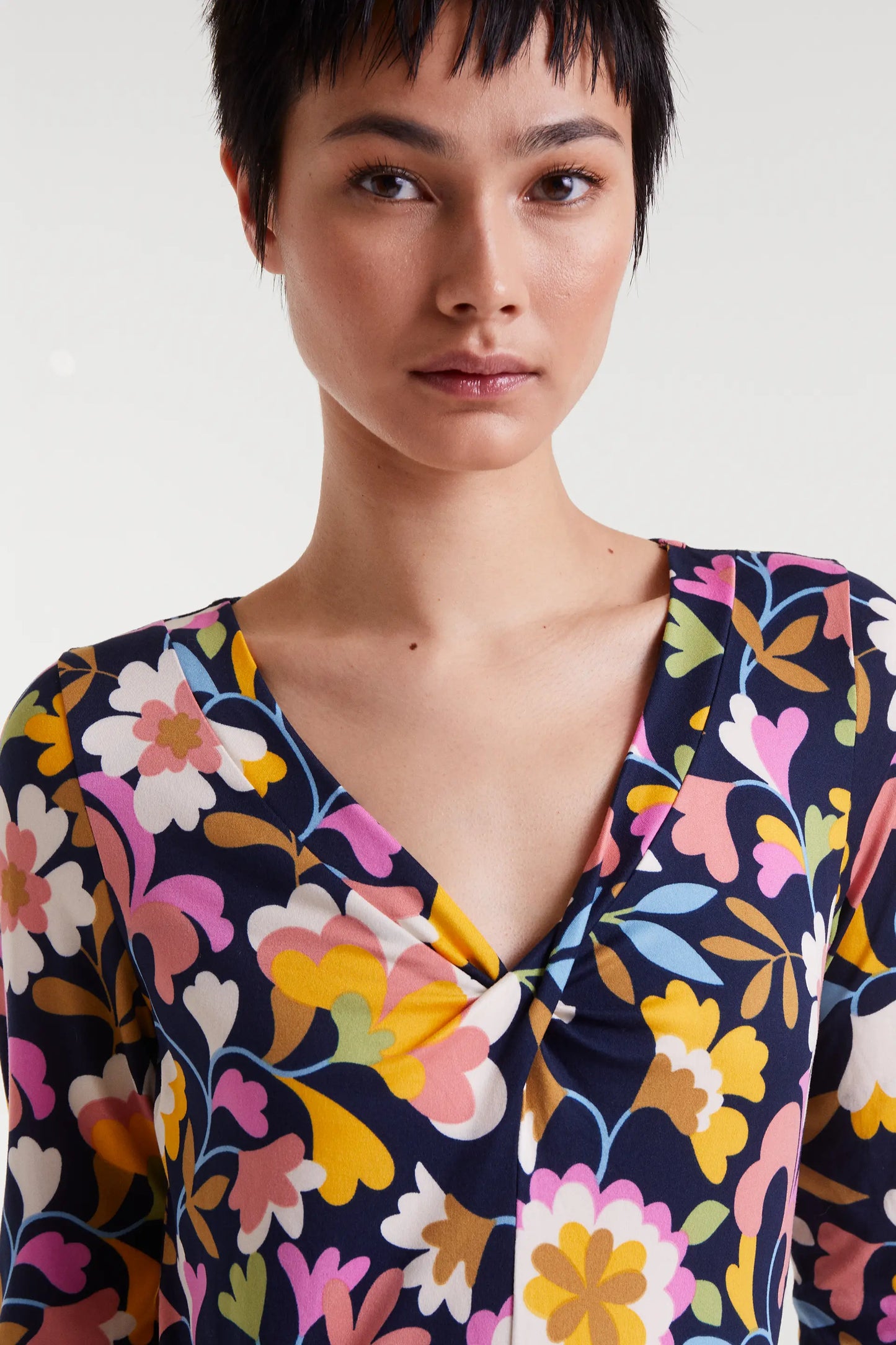 Camiseta manga larga con estampado Baboushka