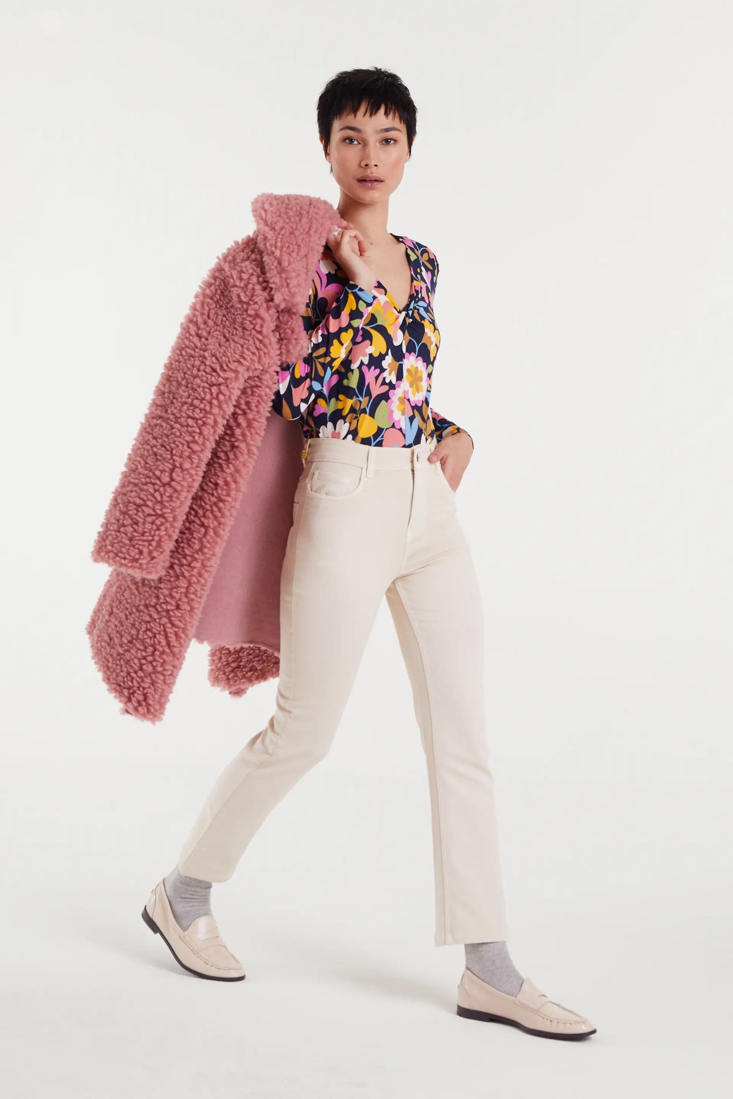 Camiseta manga larga con estampado Baboushka