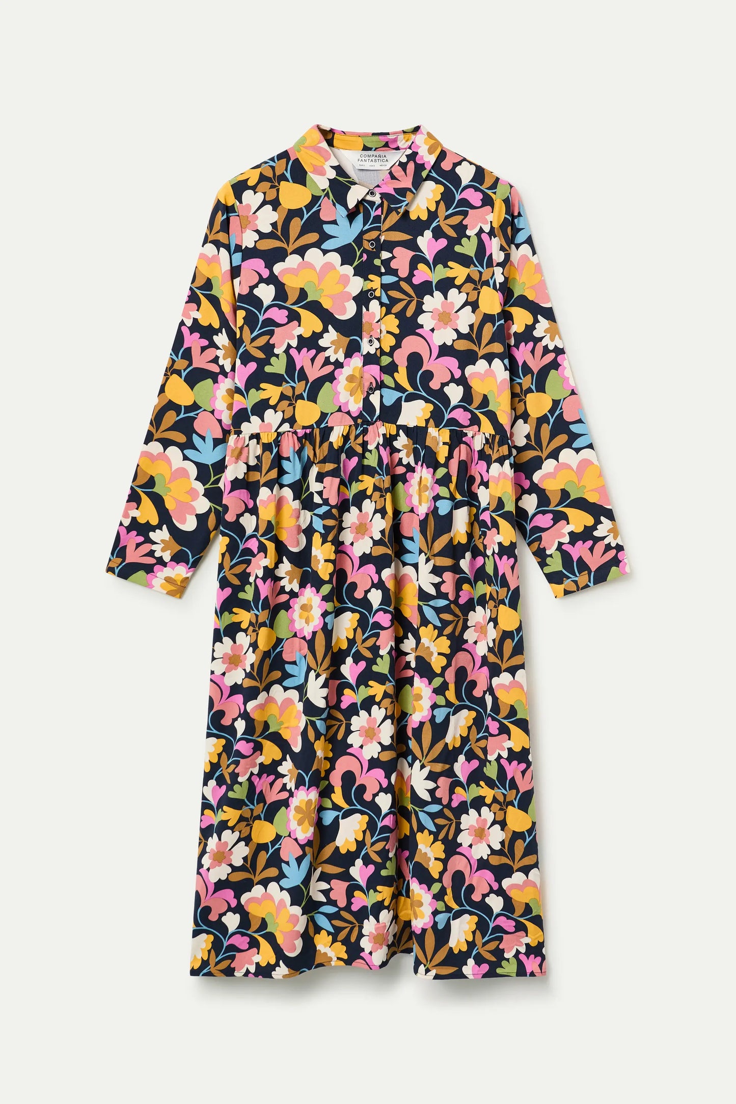 Abito midi con stampa Baboushka