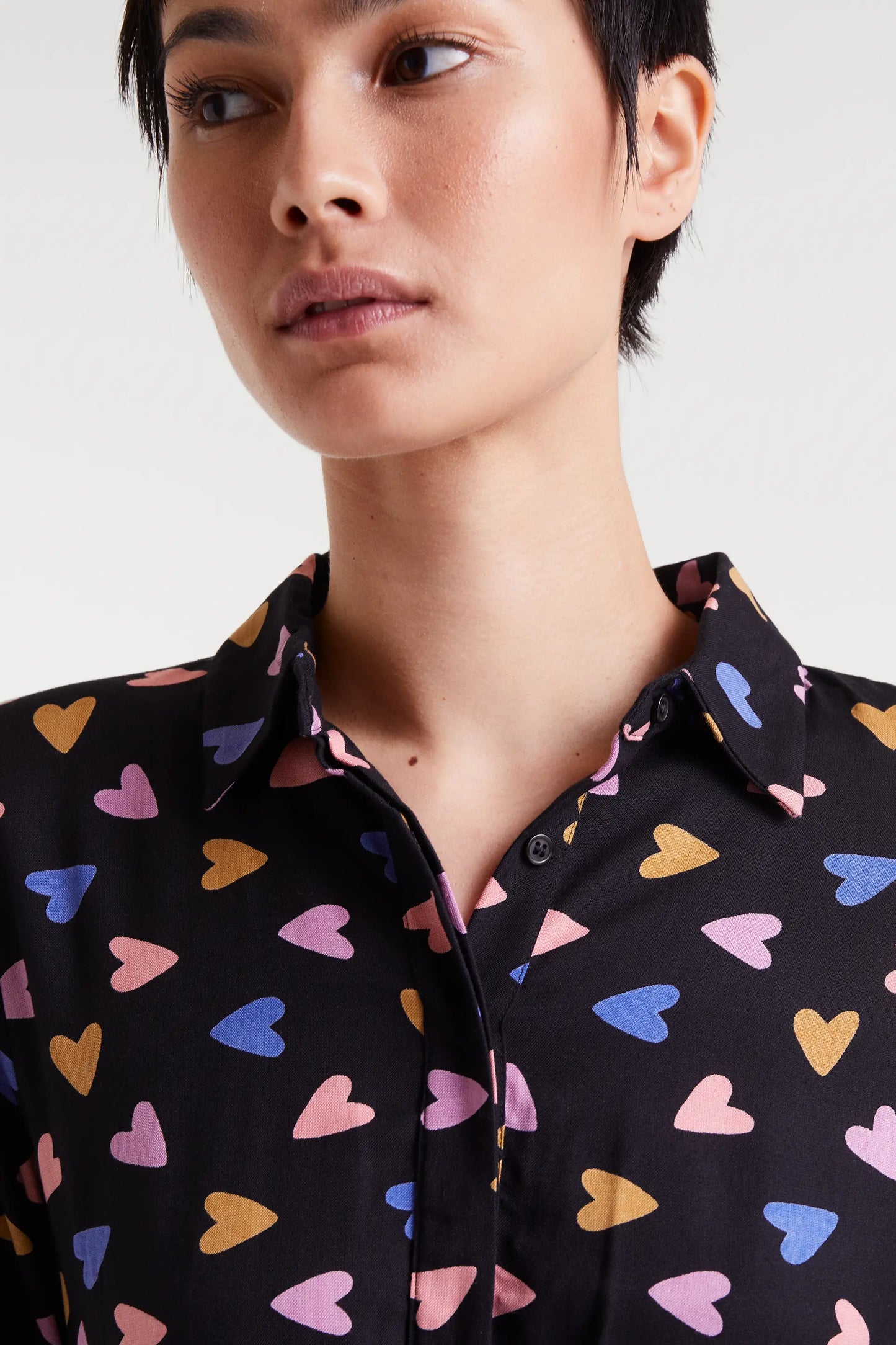 Potpourri print midi dress