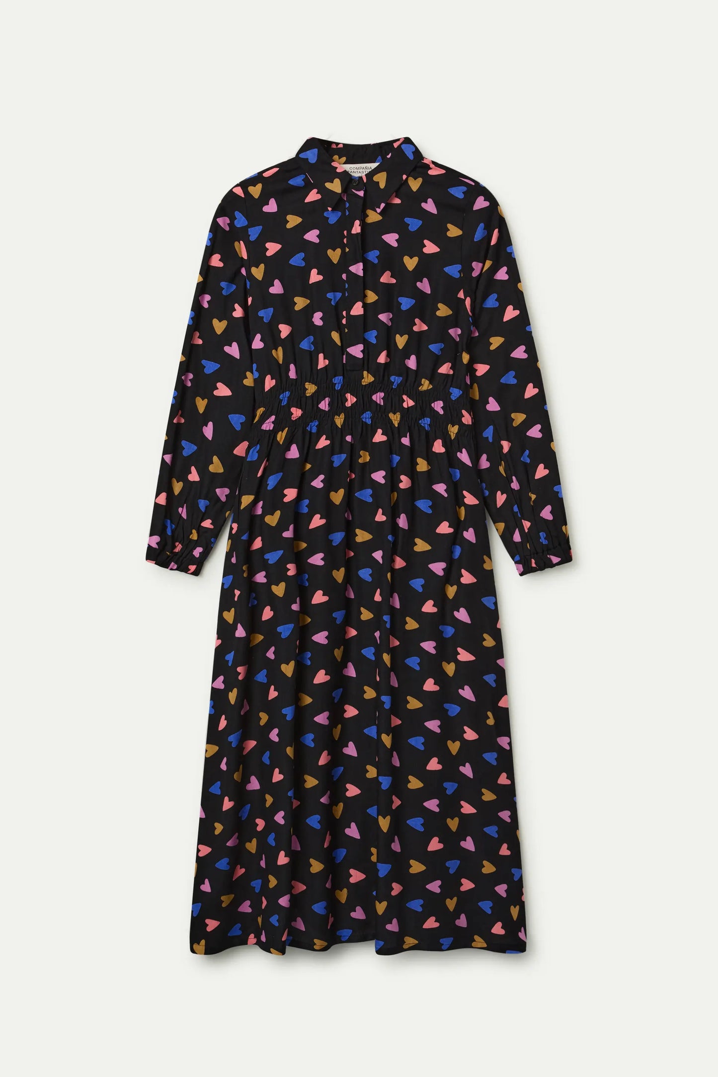Potpourri print midi dress