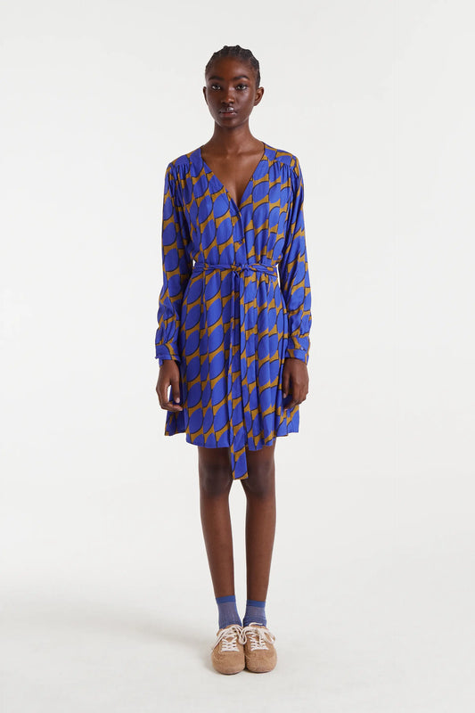 Vestido corto con estampado Skouros Big