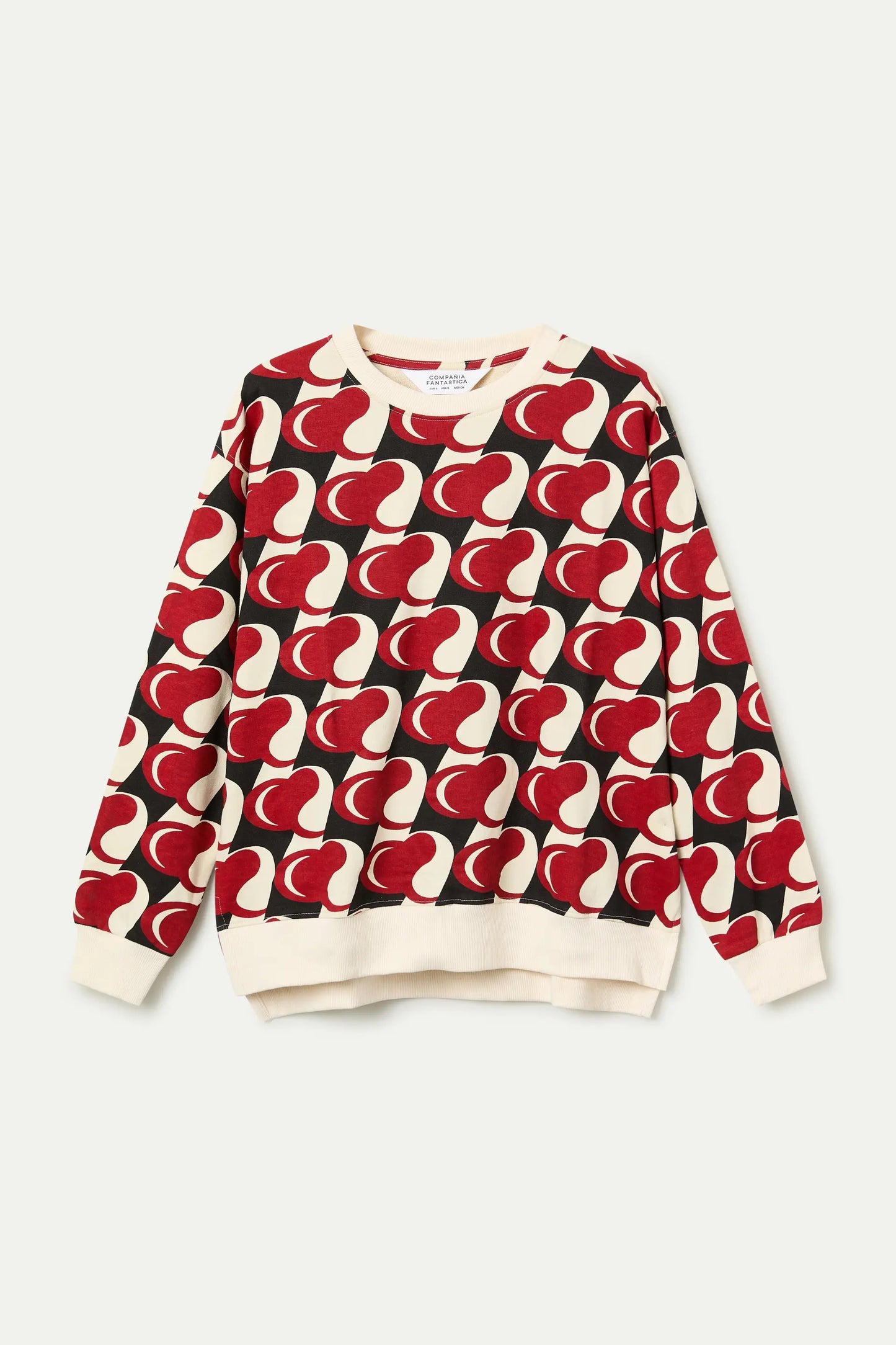 Heart Attack Print Sweatshirt