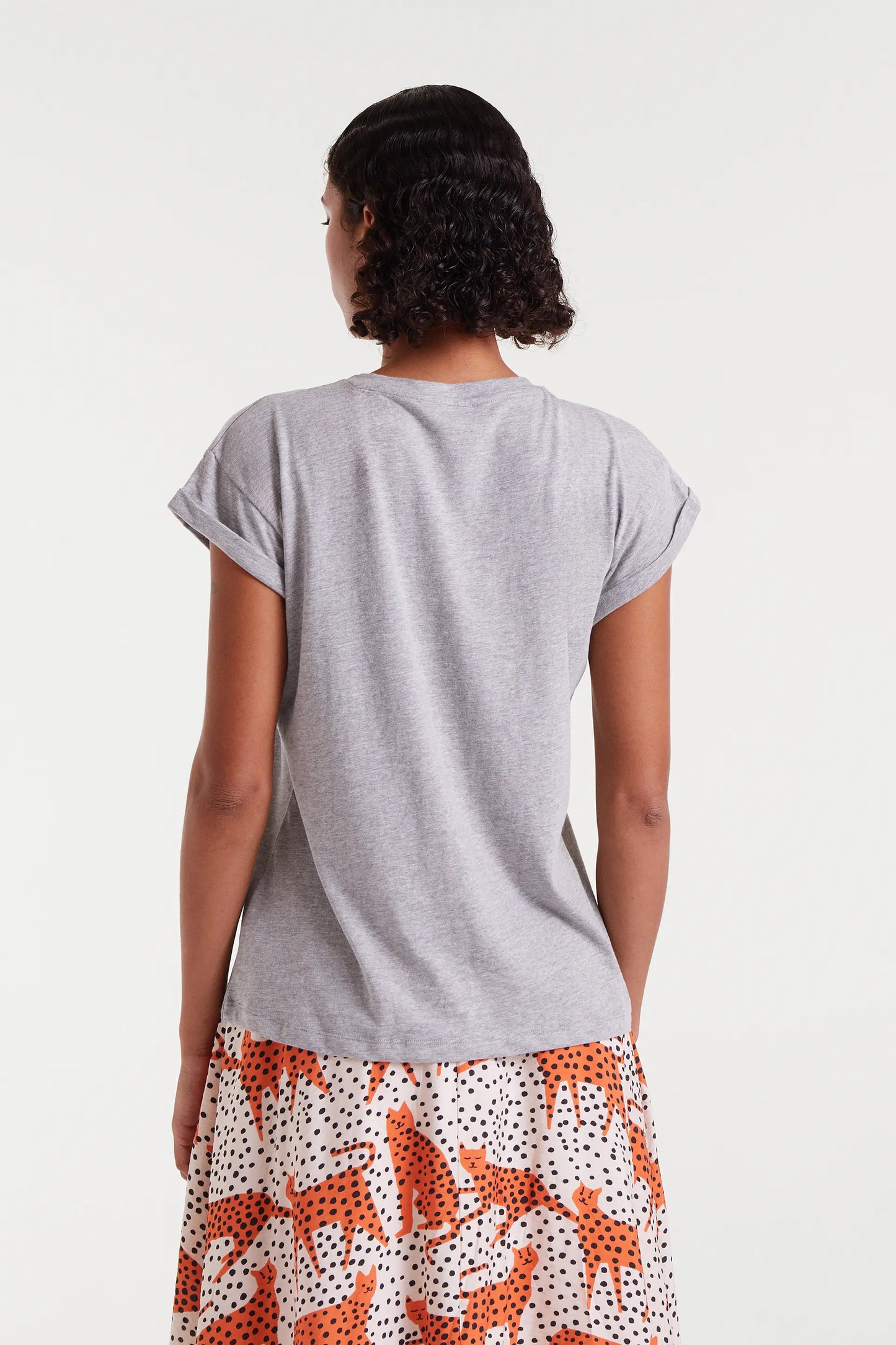 100% cotton T-shirt with J'adore fried eggs print