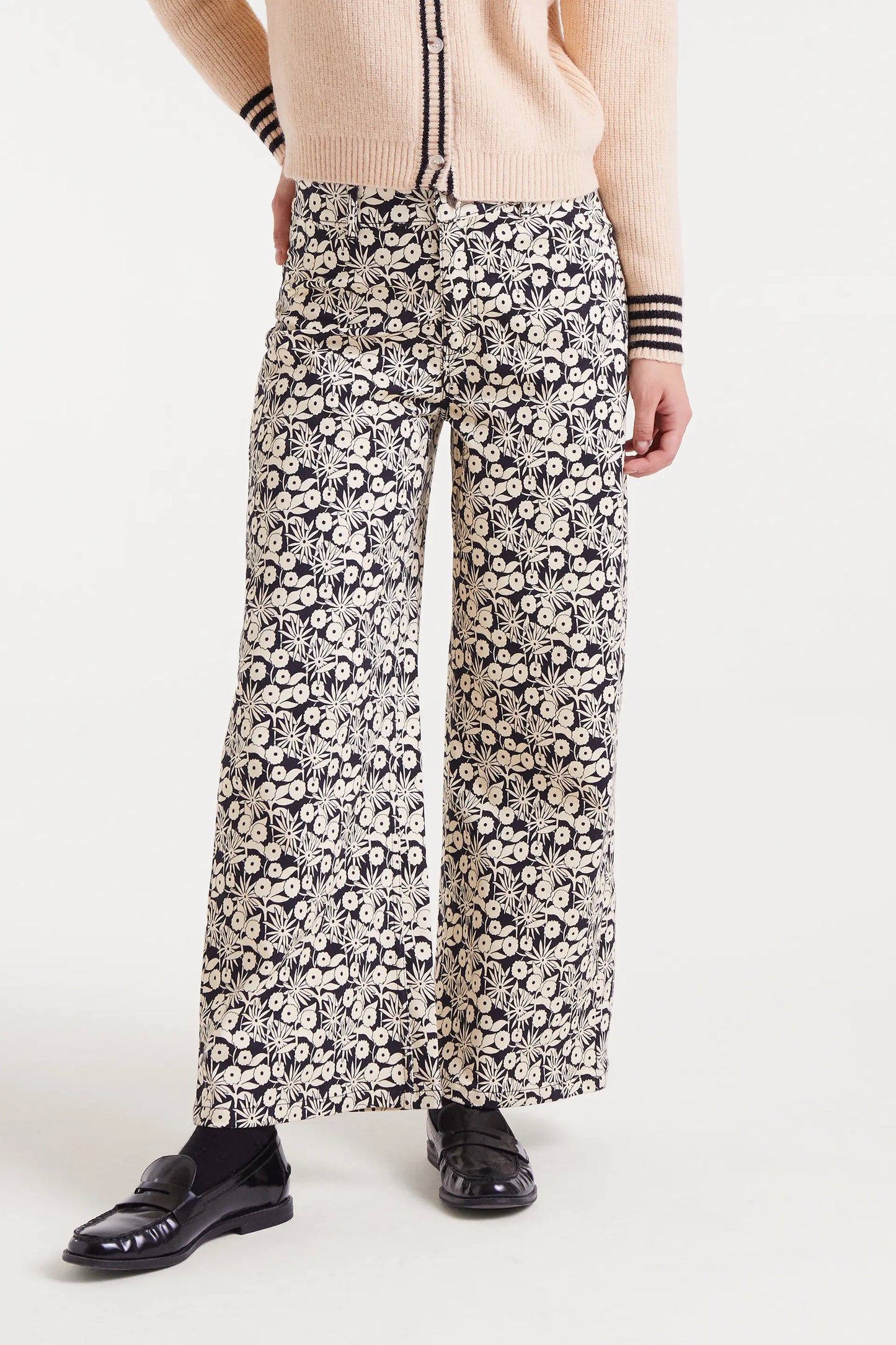 Tofu print jeans