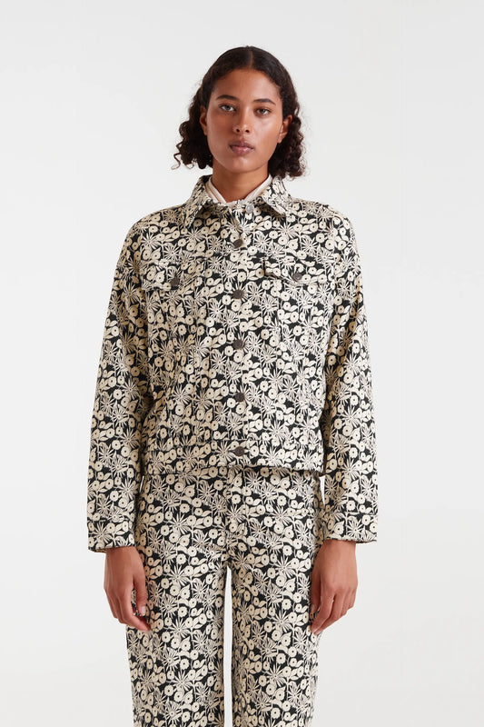 Chaqueta vaquero con estampado Tofu