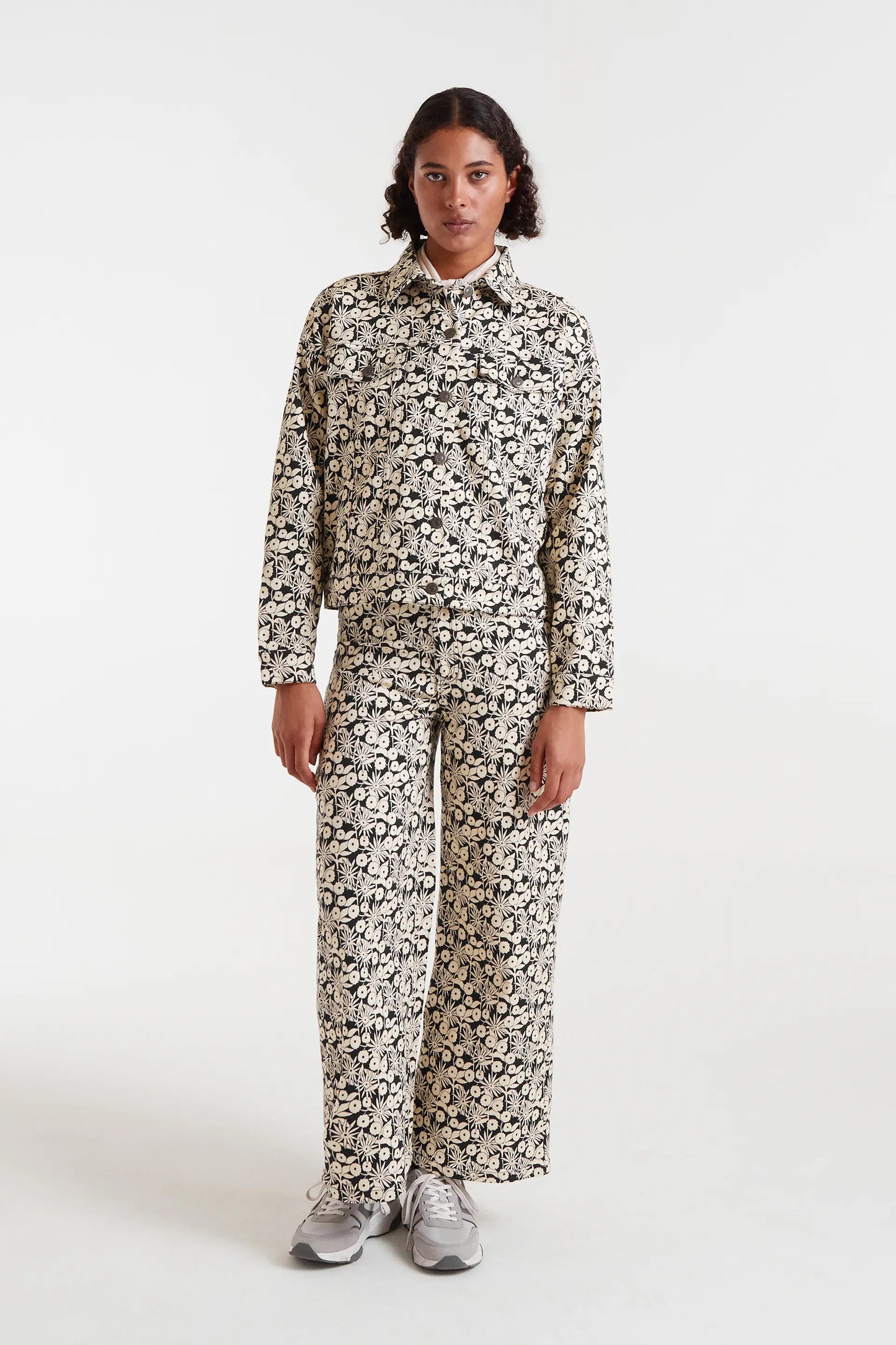 Chaqueta vaquero con estampado Tofu