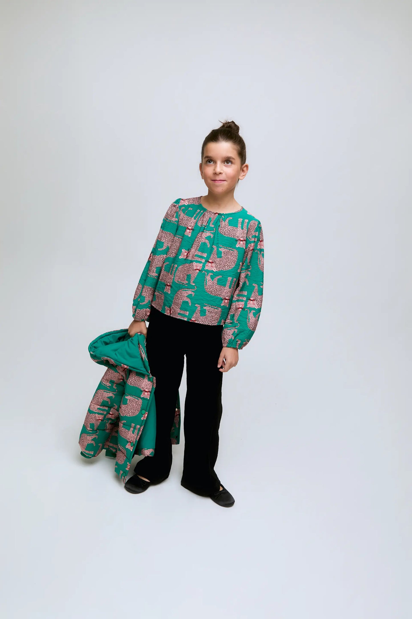 Maglia a maniche lunghe stampata Onca