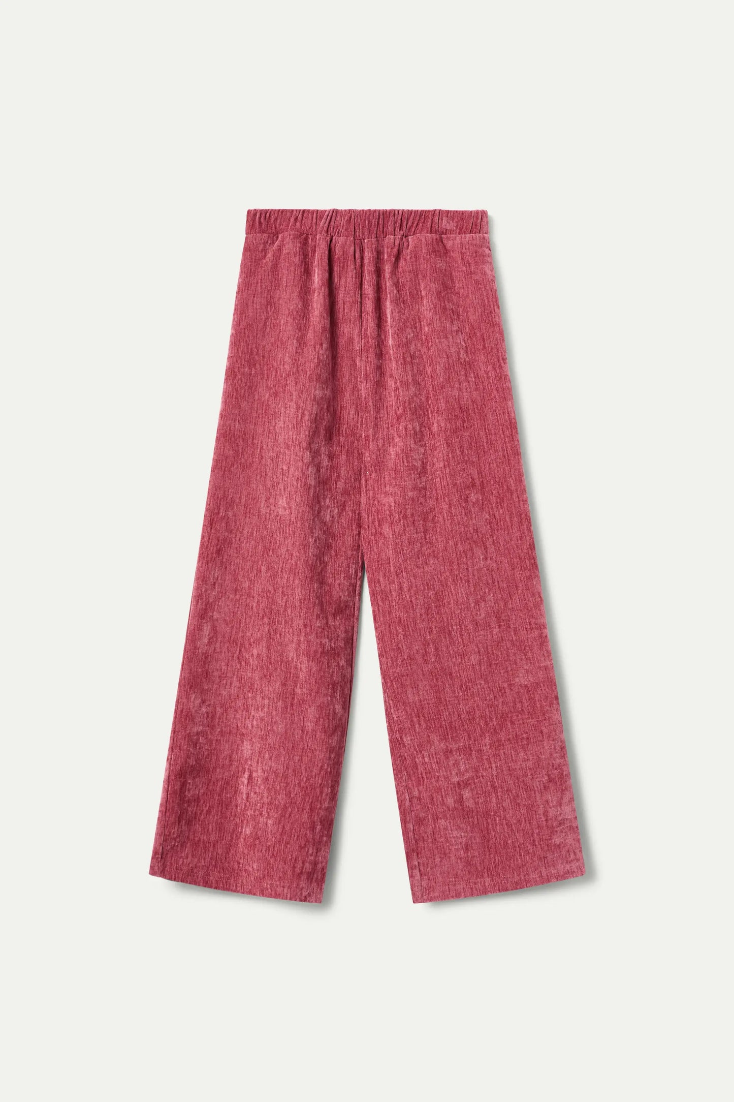 Pink wide-legged girl's pants