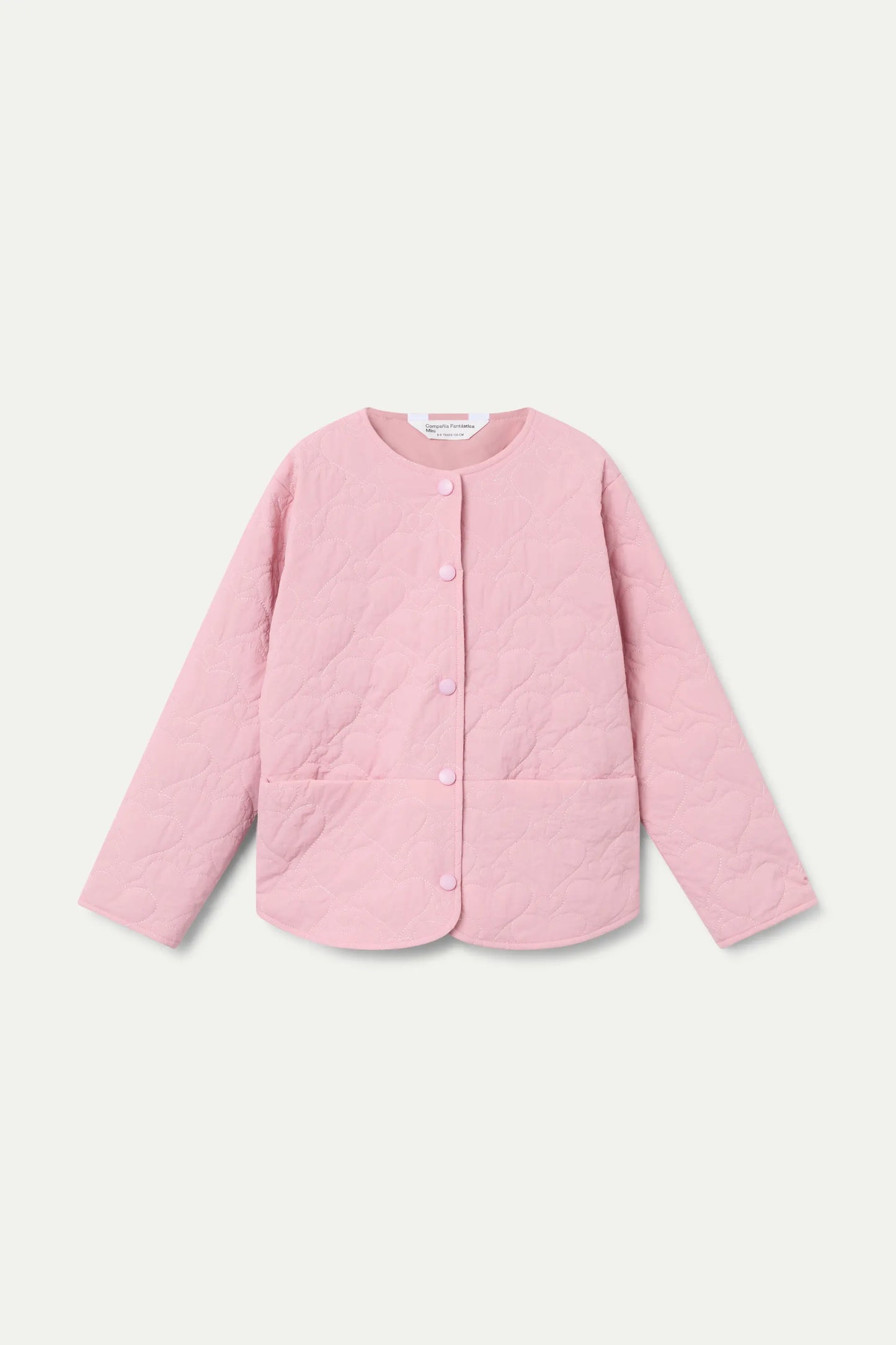 Pink padded girl's jacket