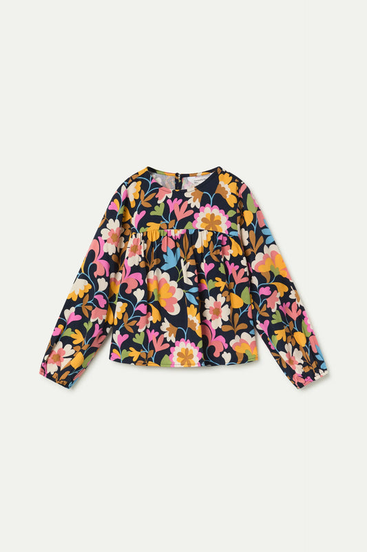 Top de niña  con estampado Baboushka
