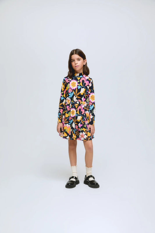 Falda de niña con estampado Baboushka